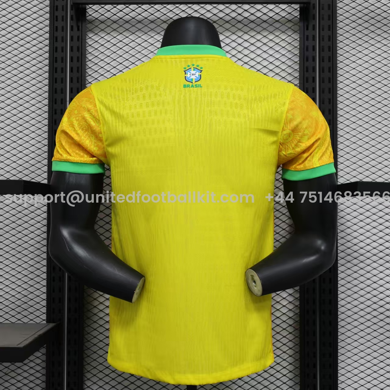 Unitedfootballkit.com | Brazil 2024-25 Christ the Redeemer Statue Jersey - Player Version -Customize Name, Number and Patch | Worldwide Shipping