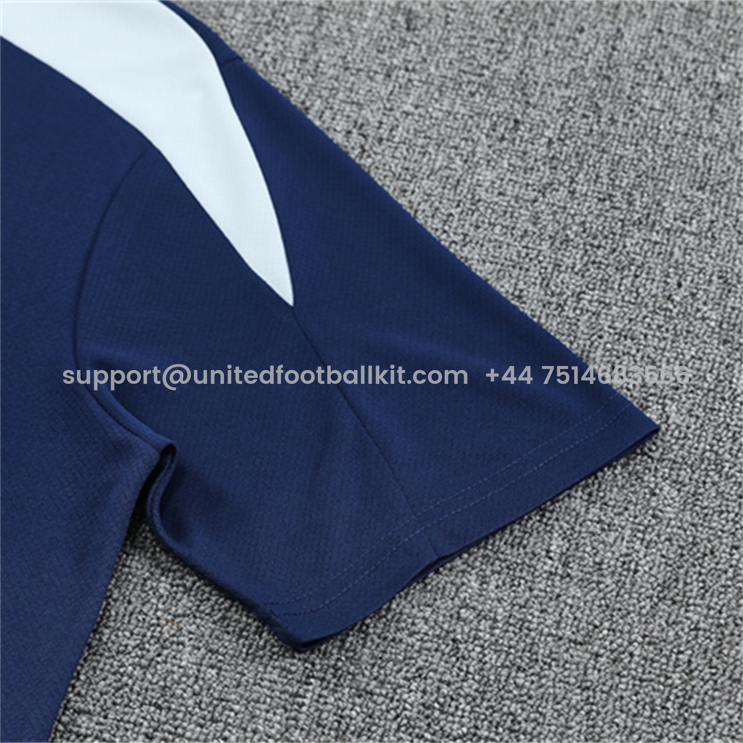 Unitedfootballkit.com | Inter Milan 25-26 Short-Sleeve Kids Training Set - Deep Blue Top & Deep Blue shorts -Customize Name, Number and Patch | Worldwide Shipping