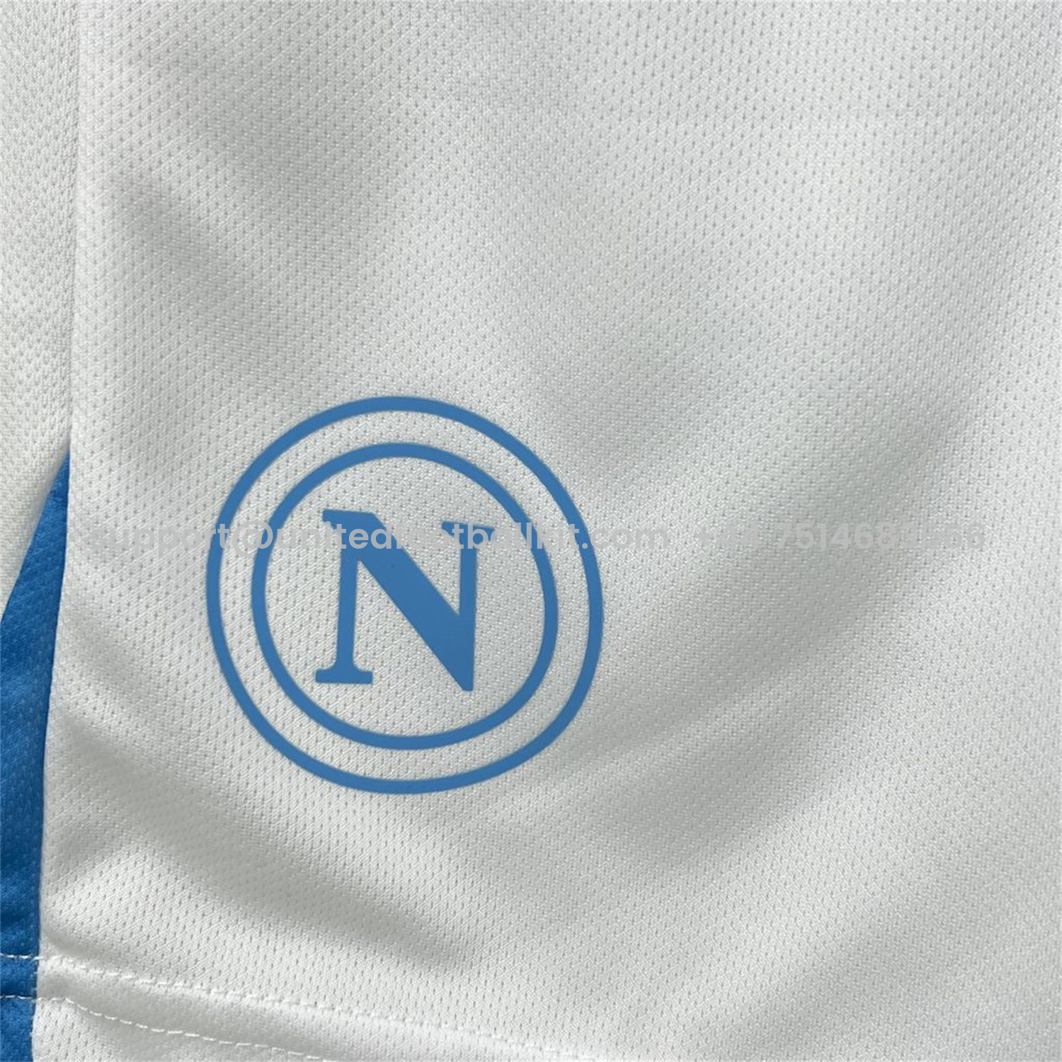 Unitedfootballkit.com | Napoli 24-25 Pre-Match Training Kids Kit -Customize Name, Number and Patch | Worldwide Shipping