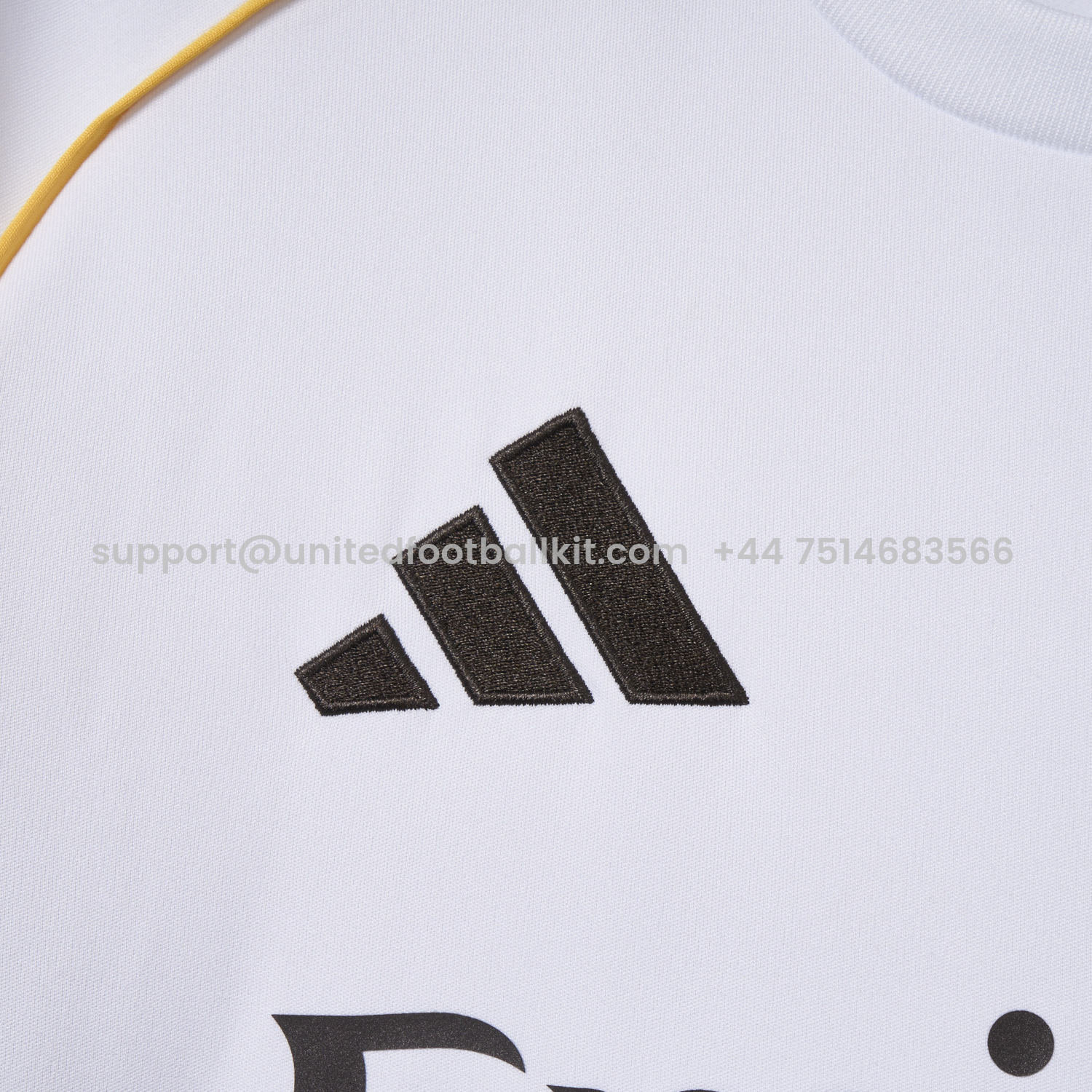 Unitedfootballkit.com | Real Madrid 25-26 Home White Jersey - Fans Version -Customize Name, Number and Patch | Worldwide Shipping