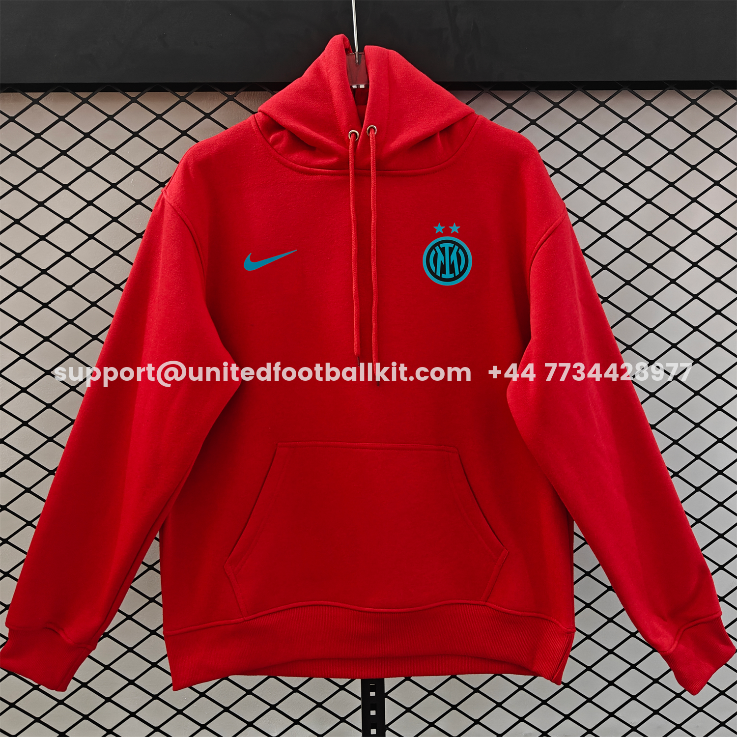 Unitedfootballkit.com | Inter Milan 25-26 Third Blue Icon Unisex Pullover Hoodie -Customize Name, Number and Patch | Worldwide Shipping