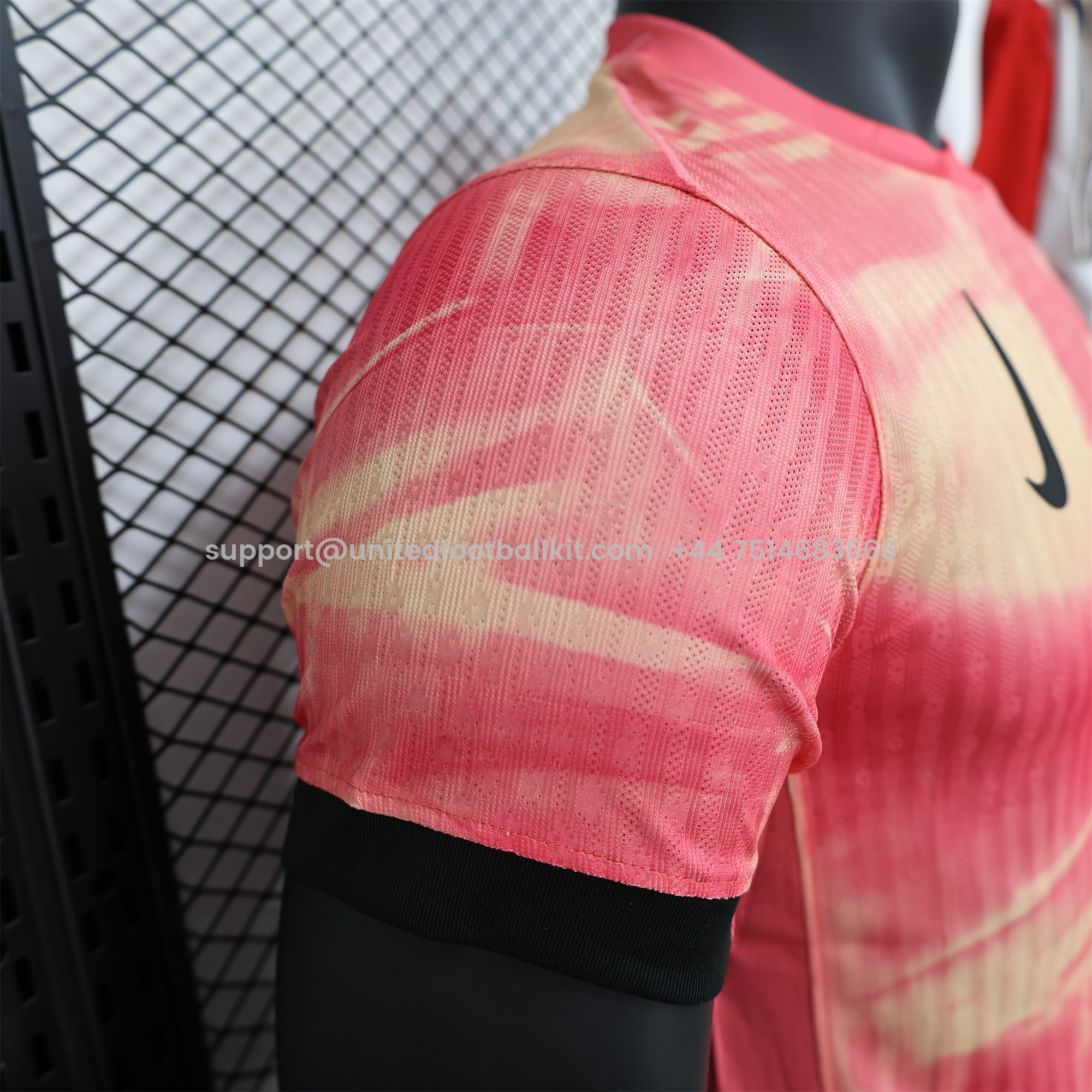 Unitedfootballkit.com | Barcelona 24-25 Orange Red Concept Edition Jersey - Player Version -Customize Name, Number and Patch | Worldwide Shipping