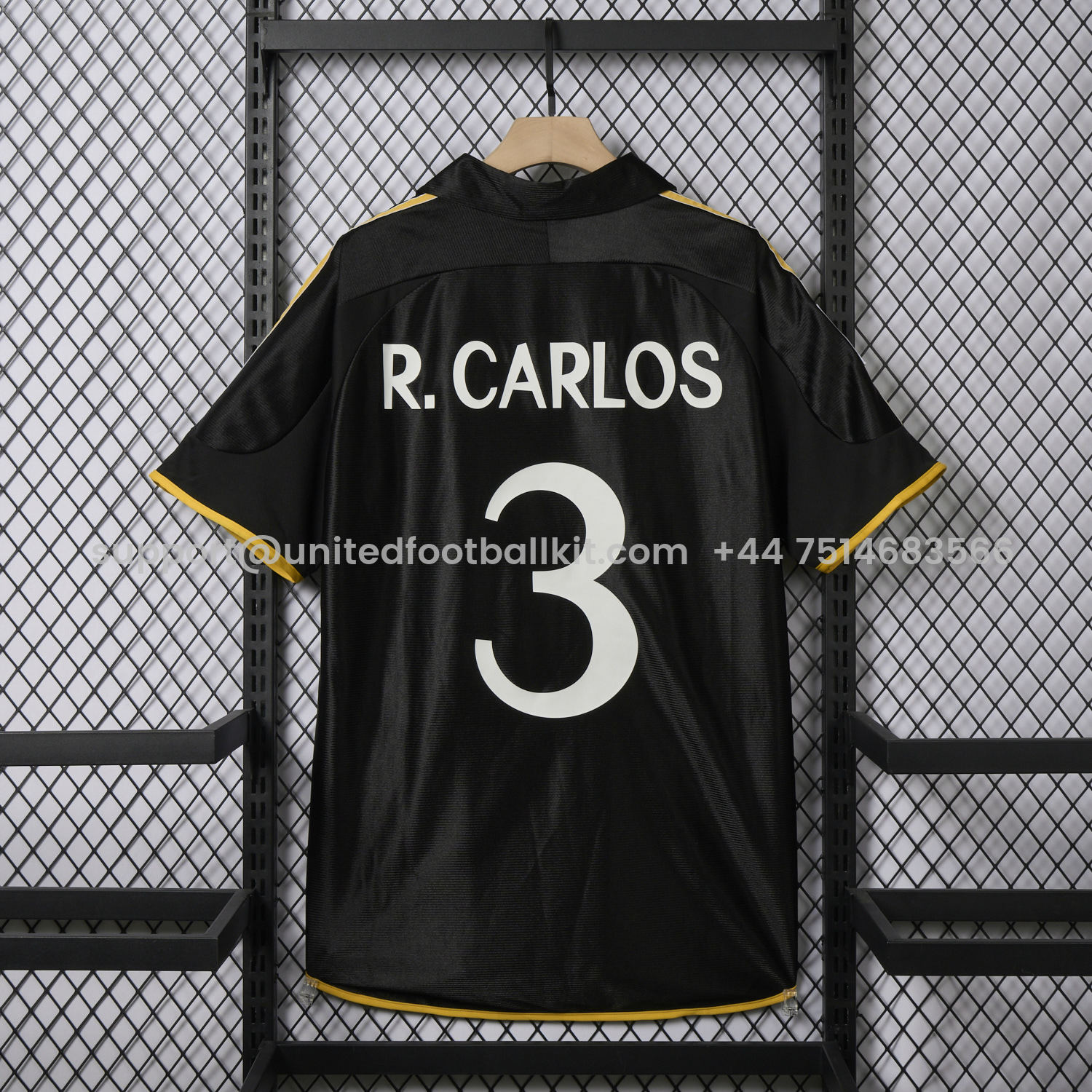 Unitedfootballkit.com | Retro Real Madrid 1999-01 Away Jersey -Customize Name, Number and Patch | Worldwide Shipping