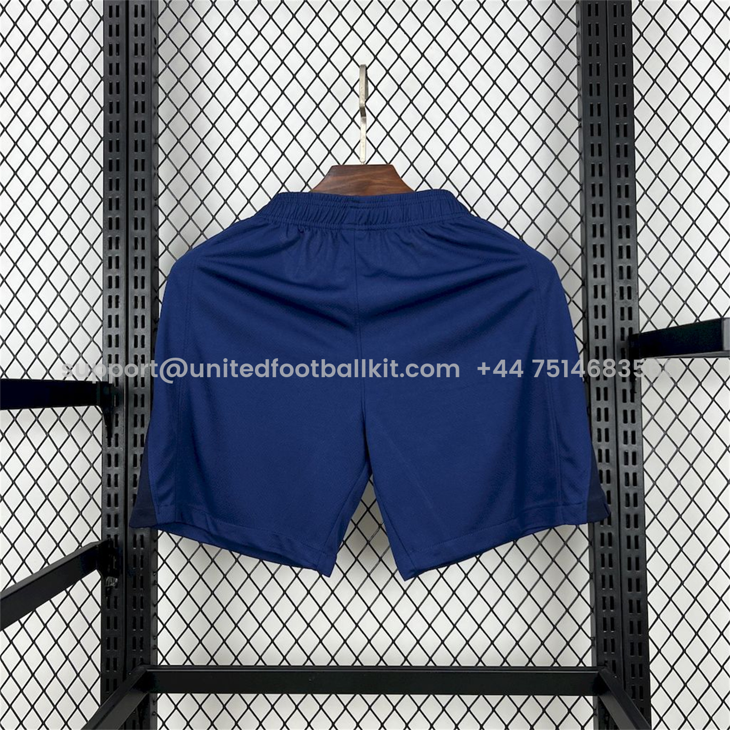 Unitedfootballkit.com | Paris Saint-Germain PSG 24-25 Fourth Shorts - Fans Version -Customize Name, Number and Patch | Worldwide Shipping