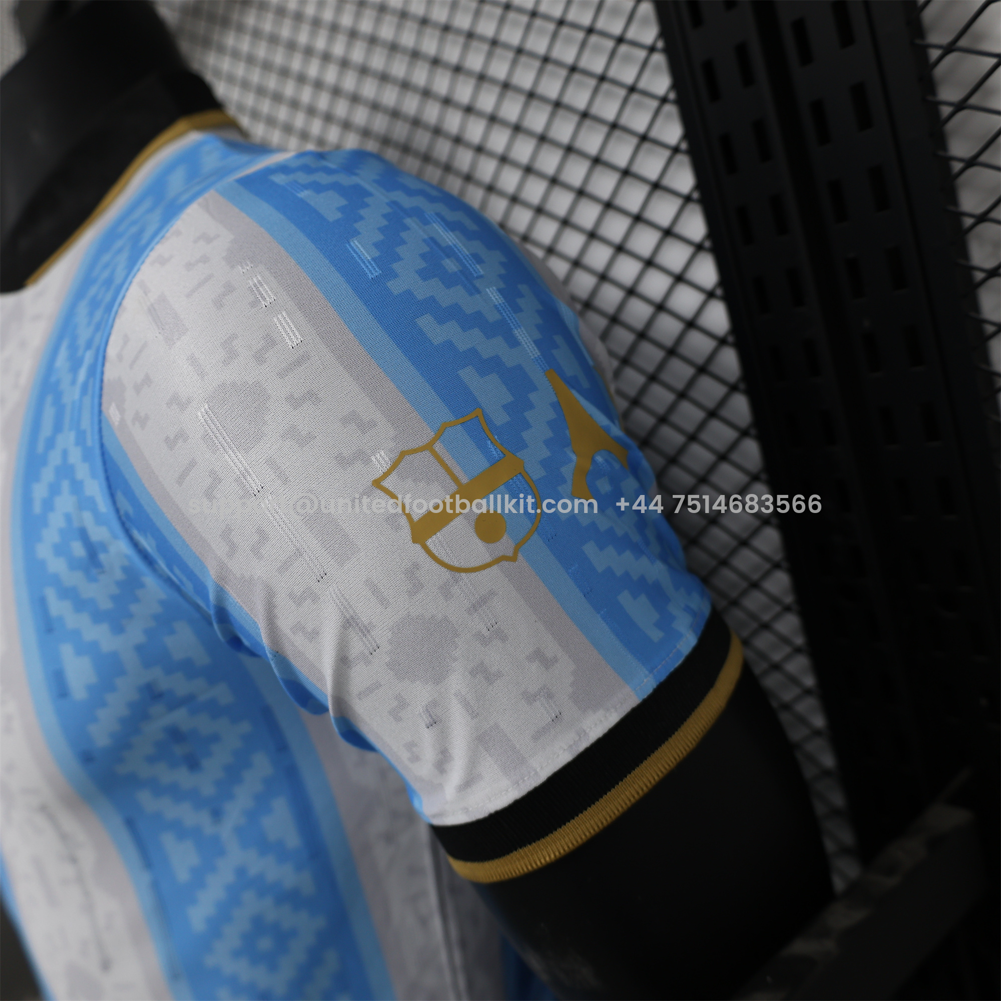 Unitedfootballkit.com | Argentina 2024-25 COMMA Messi Jersey - Player Version -Customize Name, Number and Patch | Worldwide Shipping