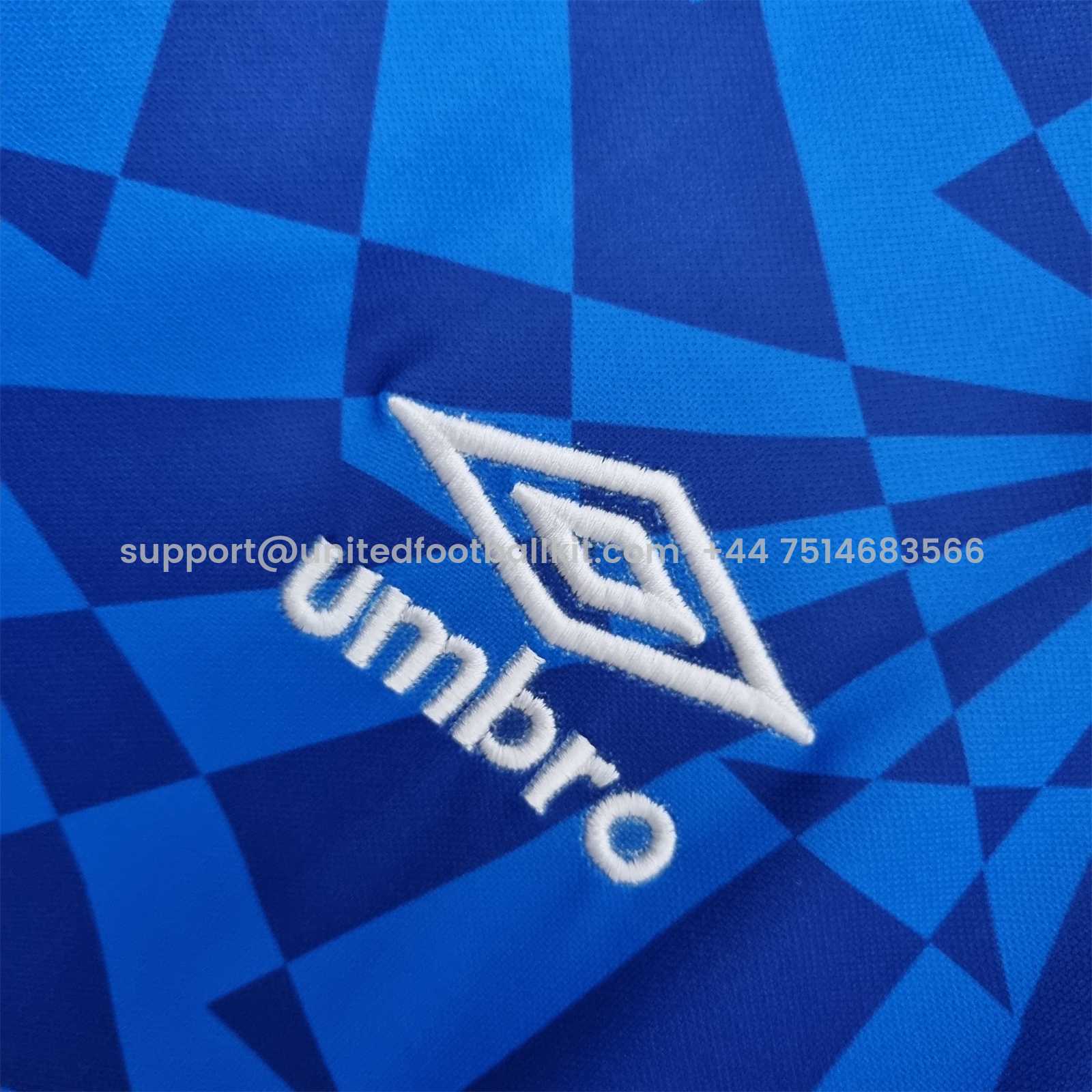 Unitedfootballkit.com | Retro Napoli 1991-93 Home Stadium Jersey -Customize Name, Number and Patch | Worldwide Shipping