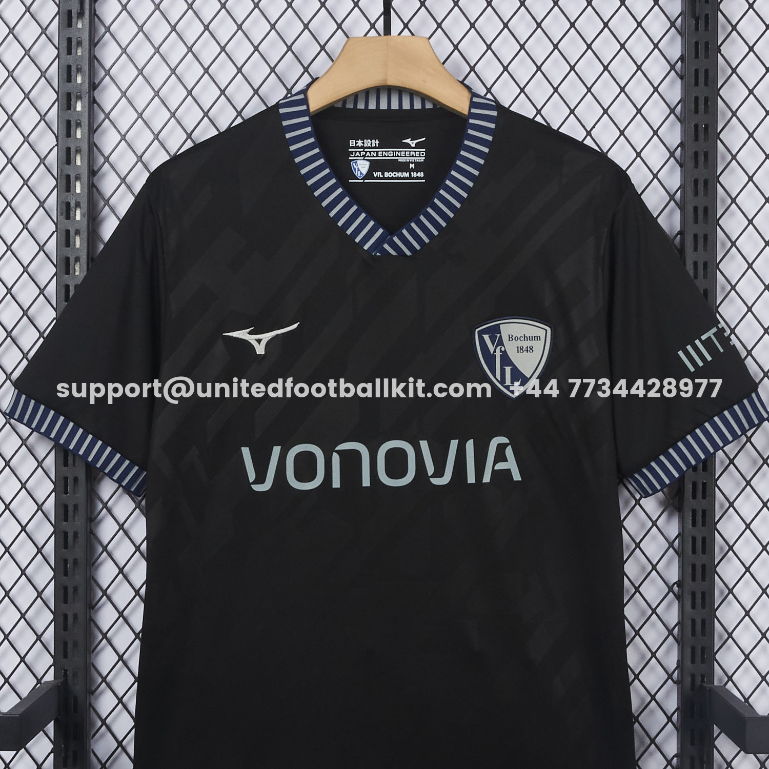 Unitedfootballkit.com | Bochum 25-26 Black Special Jersey - Fans Version -Customize Name, Number and Patch | Worldwide Shipping