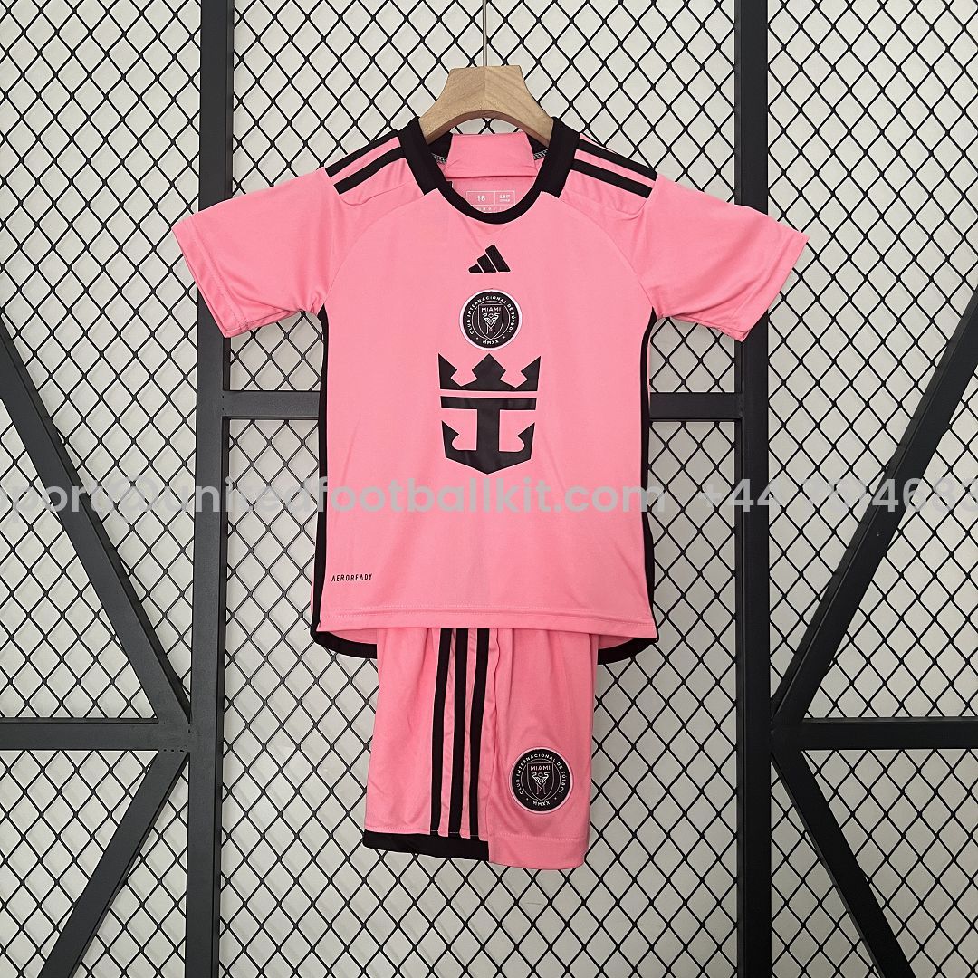 Unitedfootballkit.com | INT M.A.M 2024 Home Stadium Kids Kit -Customize Name, Number and Patch | Worldwide Shipping