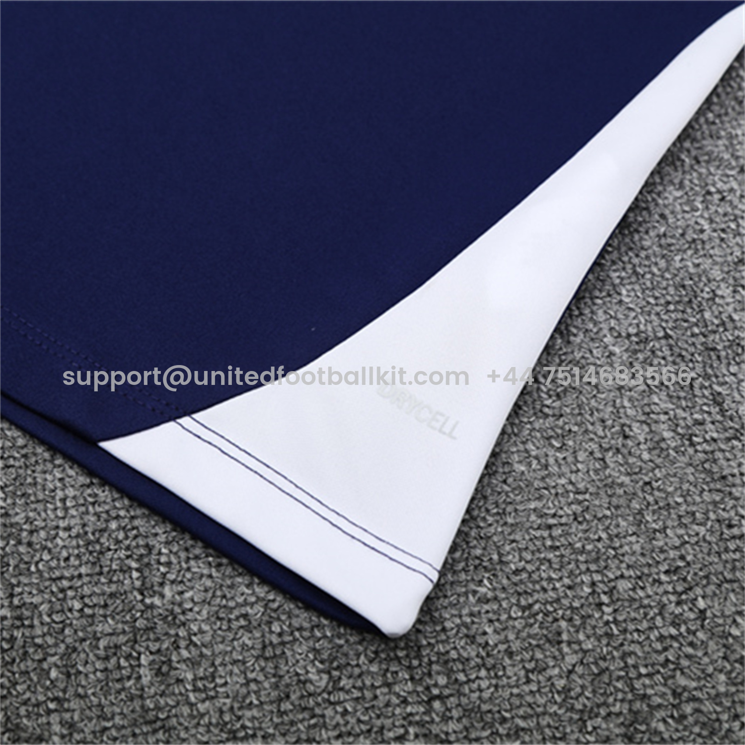 Unitedfootballkit.com | Portugal 25-26 Long Sleeve Training Set - Royal Blue -Customize Name, Number and Patch | Worldwide Shipping