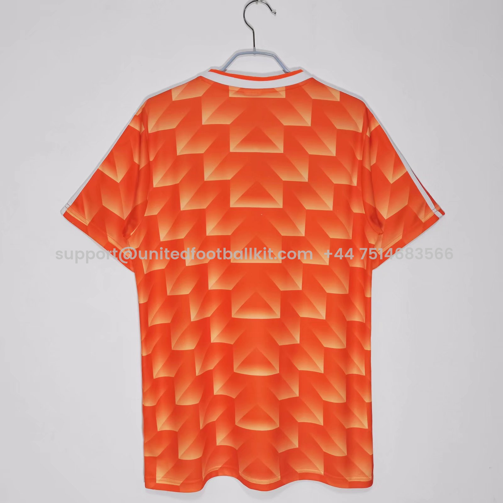 Unitedfootballkit.com | Retro Netherlands 1988 Orange Training Jersey -Customize Name, Number and Patch | Worldwide Shipping