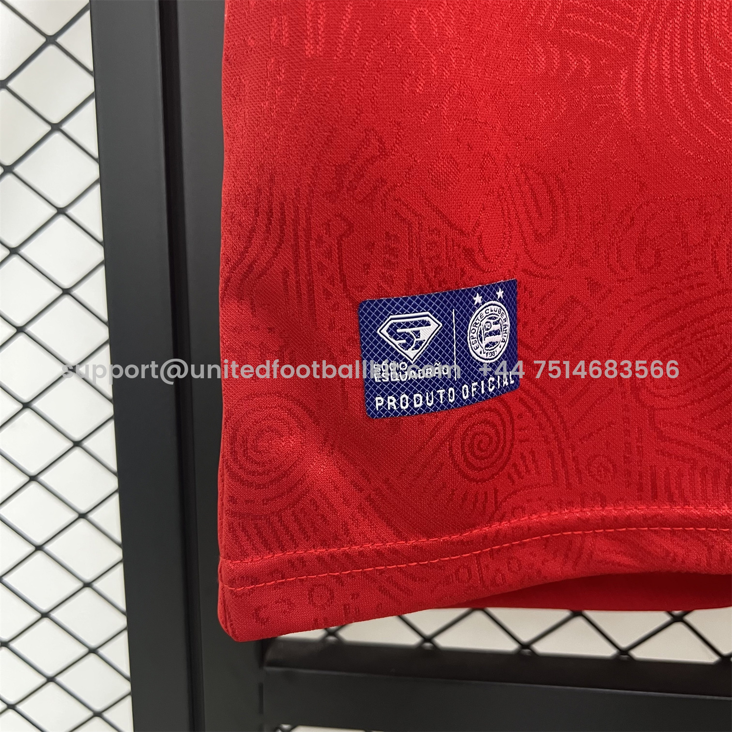 Unitedfootballkit.com | Bahia 25-26 Goalkeeper Red Jersey - Fans Version -Customize Name, Number and Patch | Worldwide Shipping