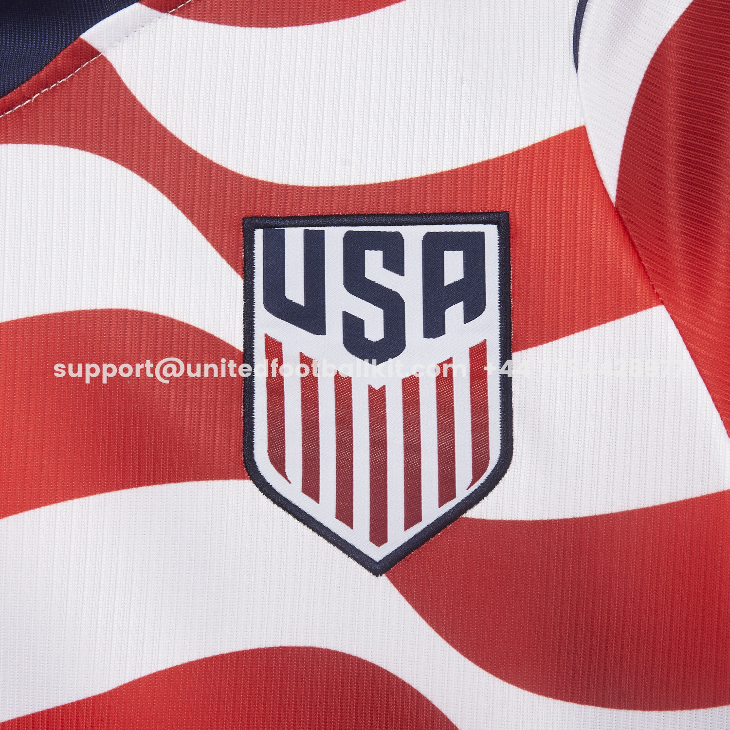 Unitedfootballkit.com | United States USA 2026 Home Jersey - Fans Version -Customize Name, Number and Patch | Worldwide Shipping
