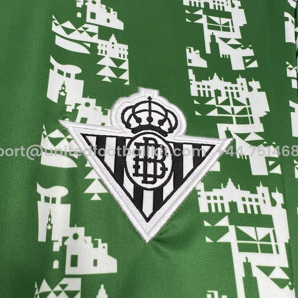Unitedfootballkit.com | Real Betis 24-25 Pre-Match Jersey - Fans Version -Customize Name, Number and Patch | Worldwide Shipping