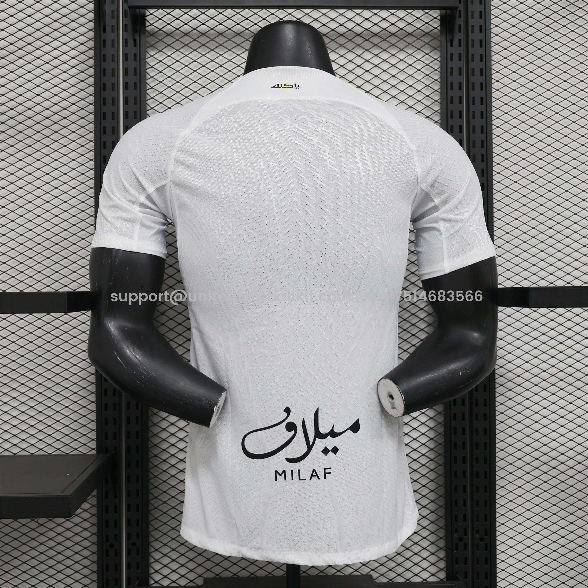 Unitedfootballkit.com | Al Ittihad Jeddah United 24-25 Away Jersey - Player Version -Customize Name, Number and Patch | Worldwide Shipping