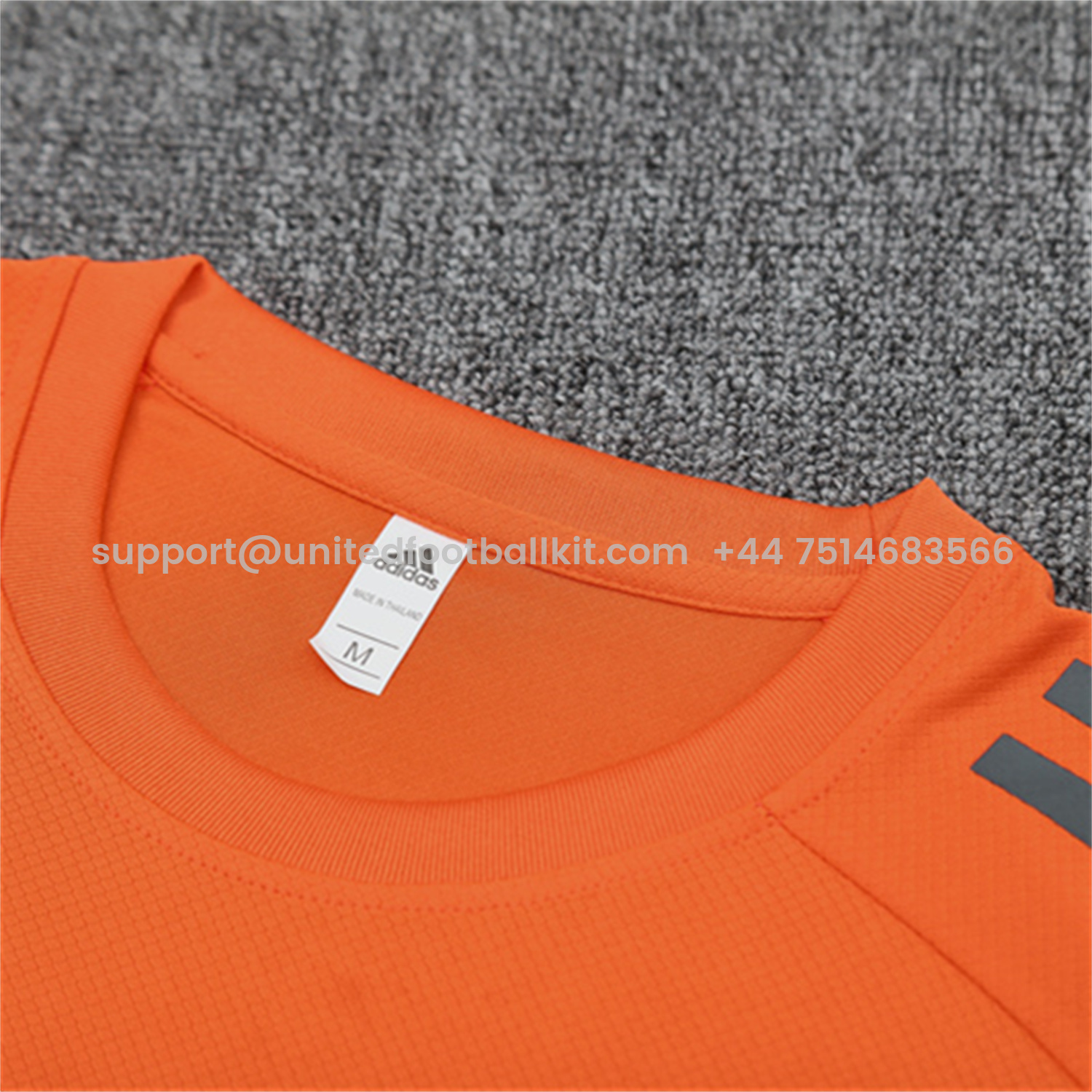 Unitedfootballkit.com | Bayern Munich 25-26 Short-Sleeve Training Set - Orange Top & Gray shorts -Customize Name, Number and Patch | Worldwide Shipping