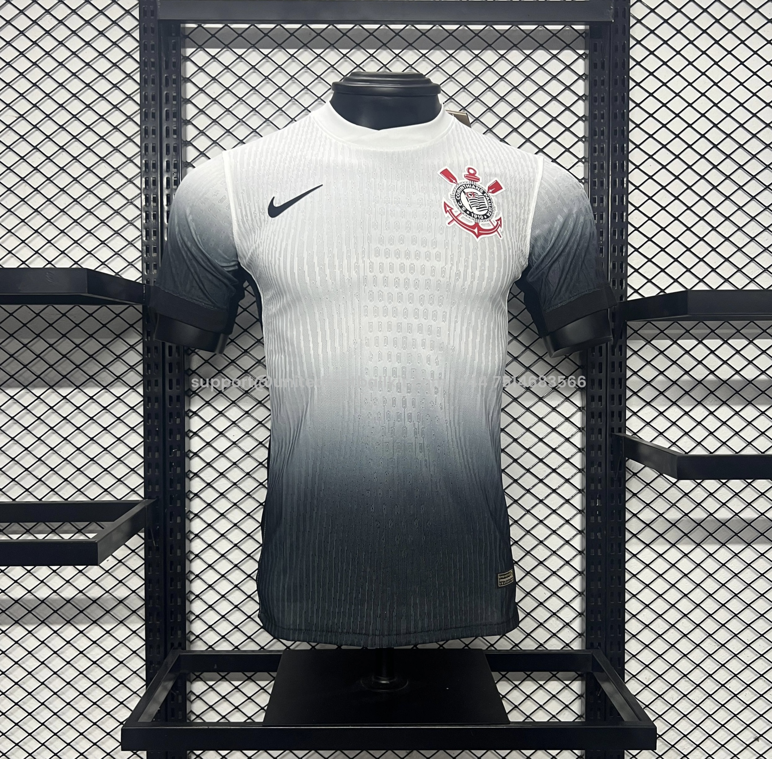 Unitedfootballkit.com | Corinthians 24-25 Home Stadium Jersey - Player Version -Customize Name, Number and Patch | Worldwide Shipping