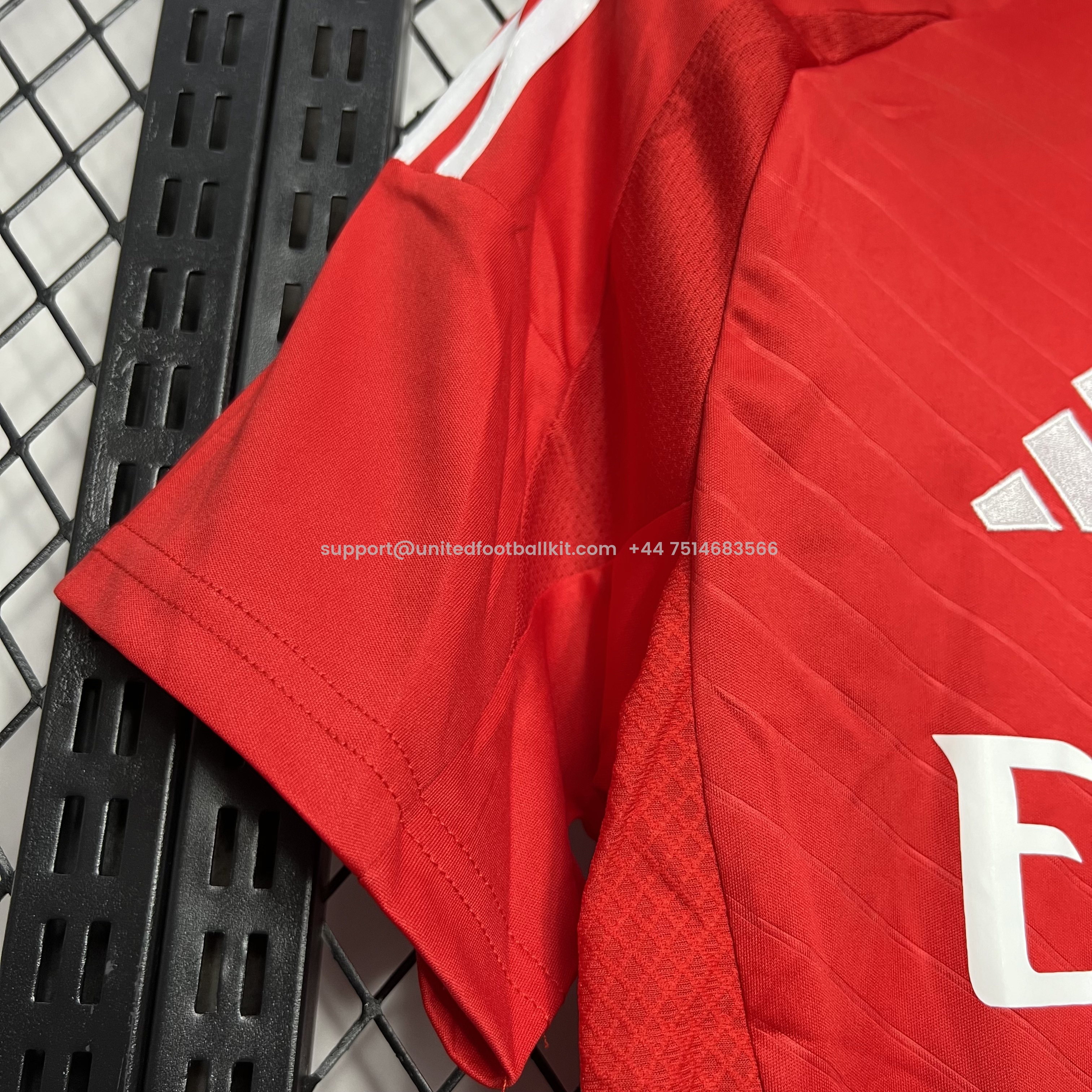 Unitedfootballkit.com | Benfica 24-25 Home Stadium Jersey - Fans Version -Customize Name, Number and Patch | Worldwide Shipping