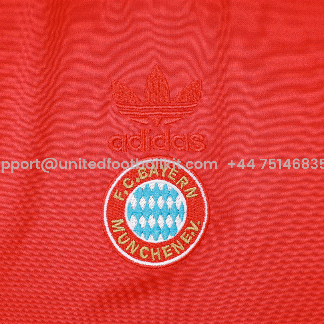 Unitedfootballkit.com | Bayern Munich 24-25 Originals LFSTLR Long Sleeve Training Set - Red -Customize Name, Number and Patch | Worldwide Shipping