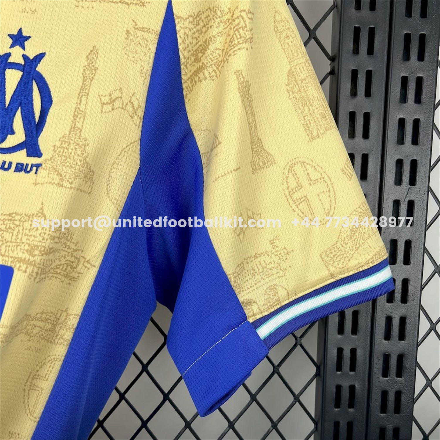 Unitedfootballkit.com | Marseille 25-26 Fourth Jersey - Fans Version -Customize Name, Number and Patch | Worldwide Shipping
