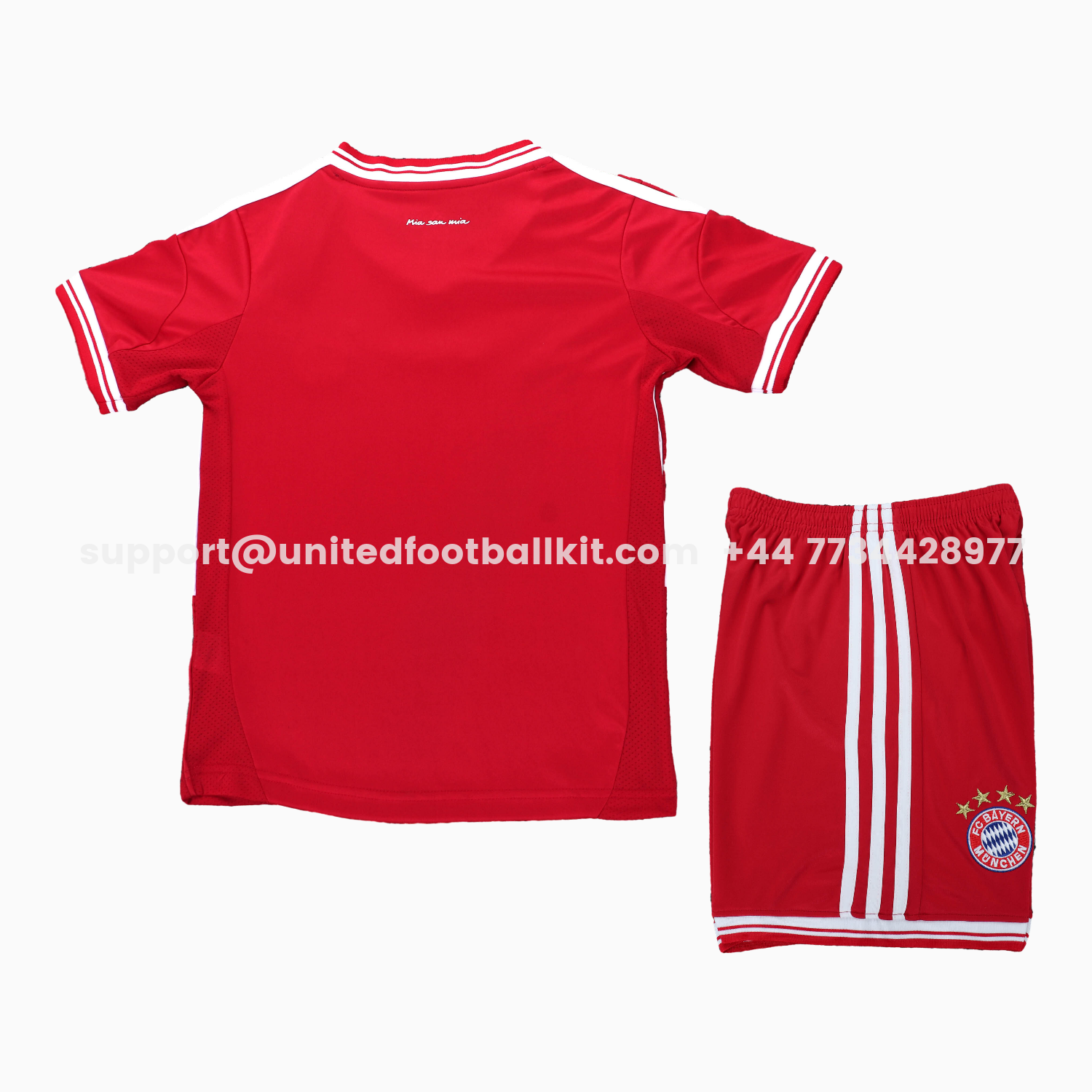 Unitedfootballkit.com | Retro Bayern Munich 2013-14 Home Kids Kit -Customize Name, Number and Patch | Worldwide Shipping