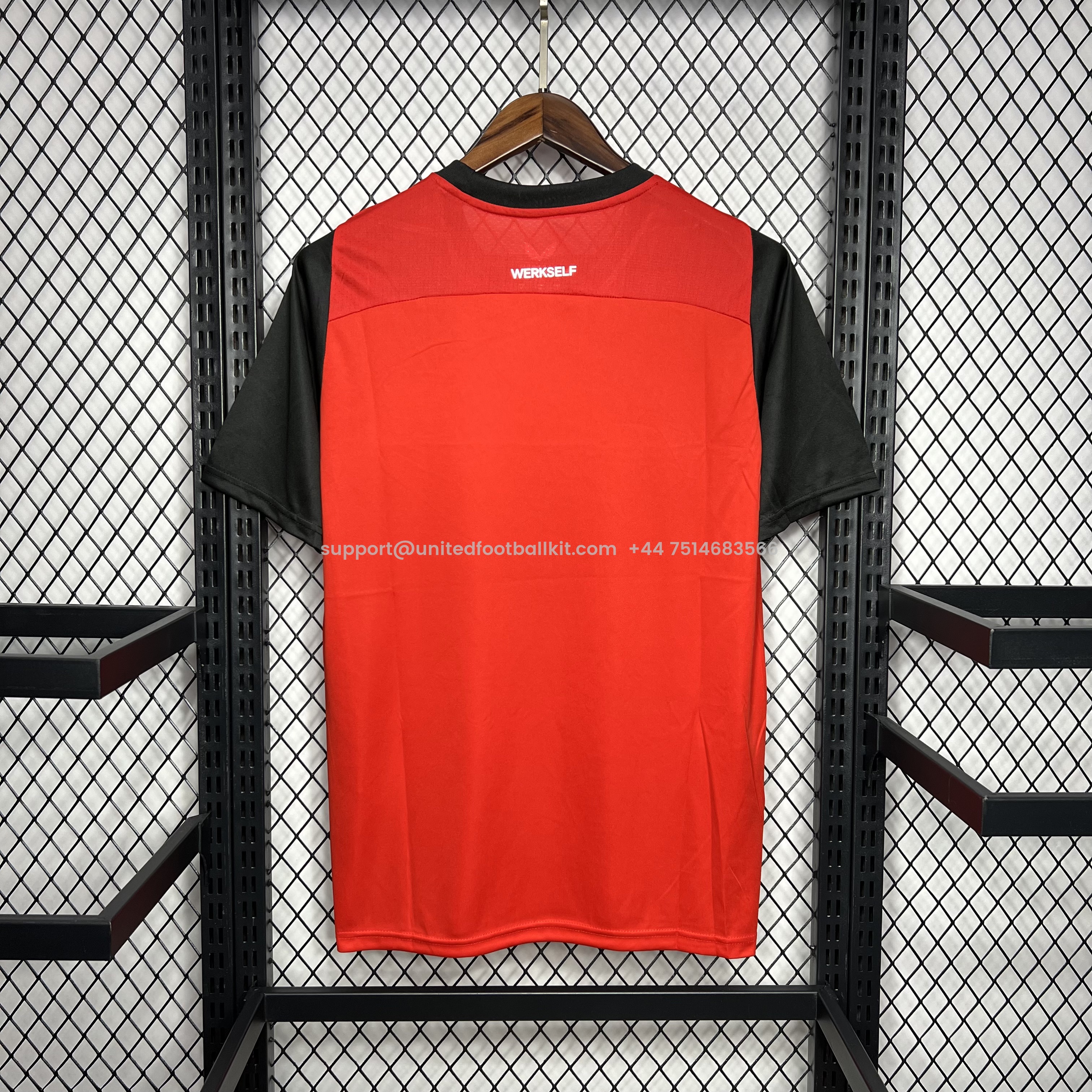 Unitedfootballkit.com | Bayer 04 Leverkusen 24-25 Home Stadium Jersey - Fans Version -Customize Name, Number and Patch | Worldwide Shipping