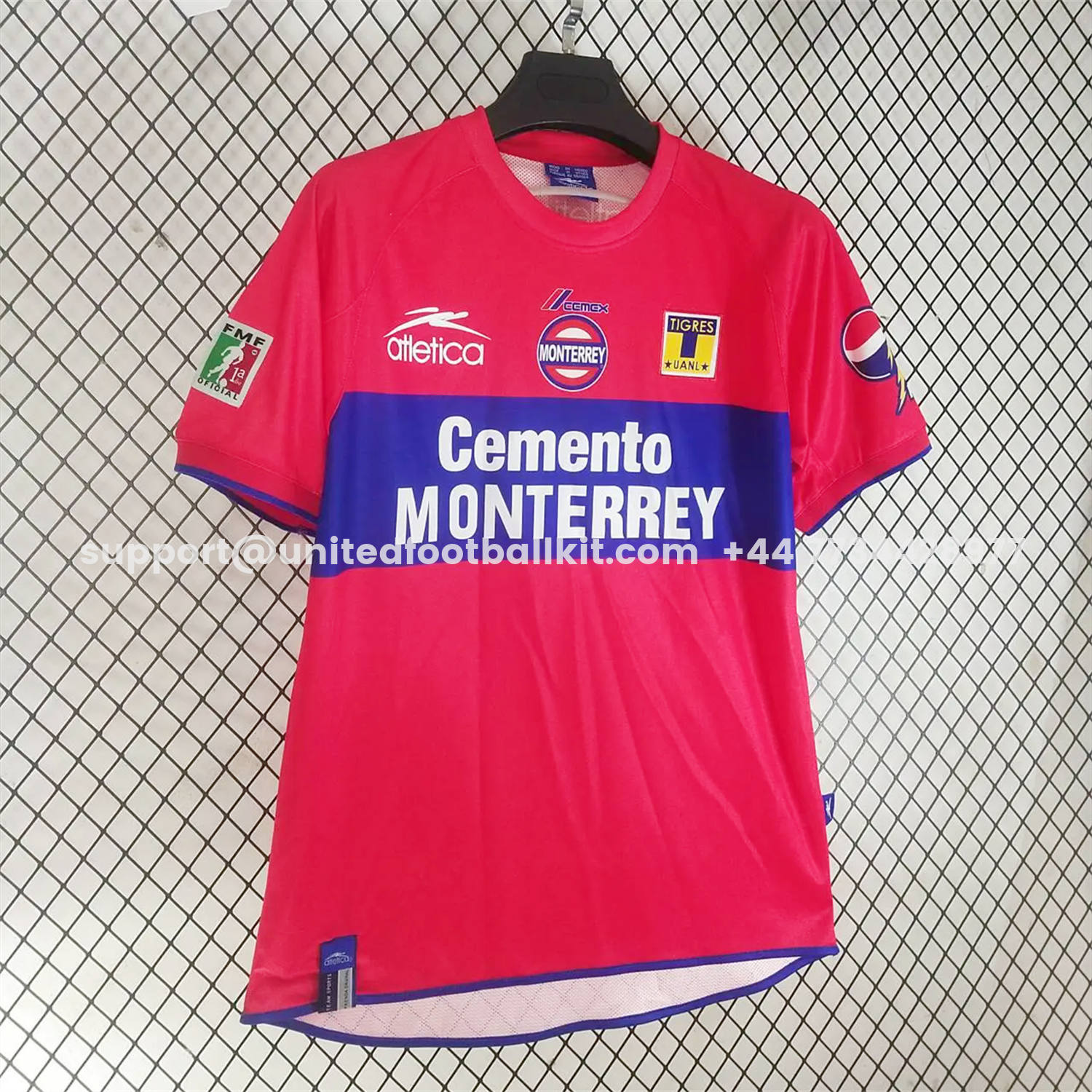 Unitedfootballkit.com | Retro Tigres UANL 2002-03 Third Jersey -Customize Name, Number and Patch | Worldwide Shipping
