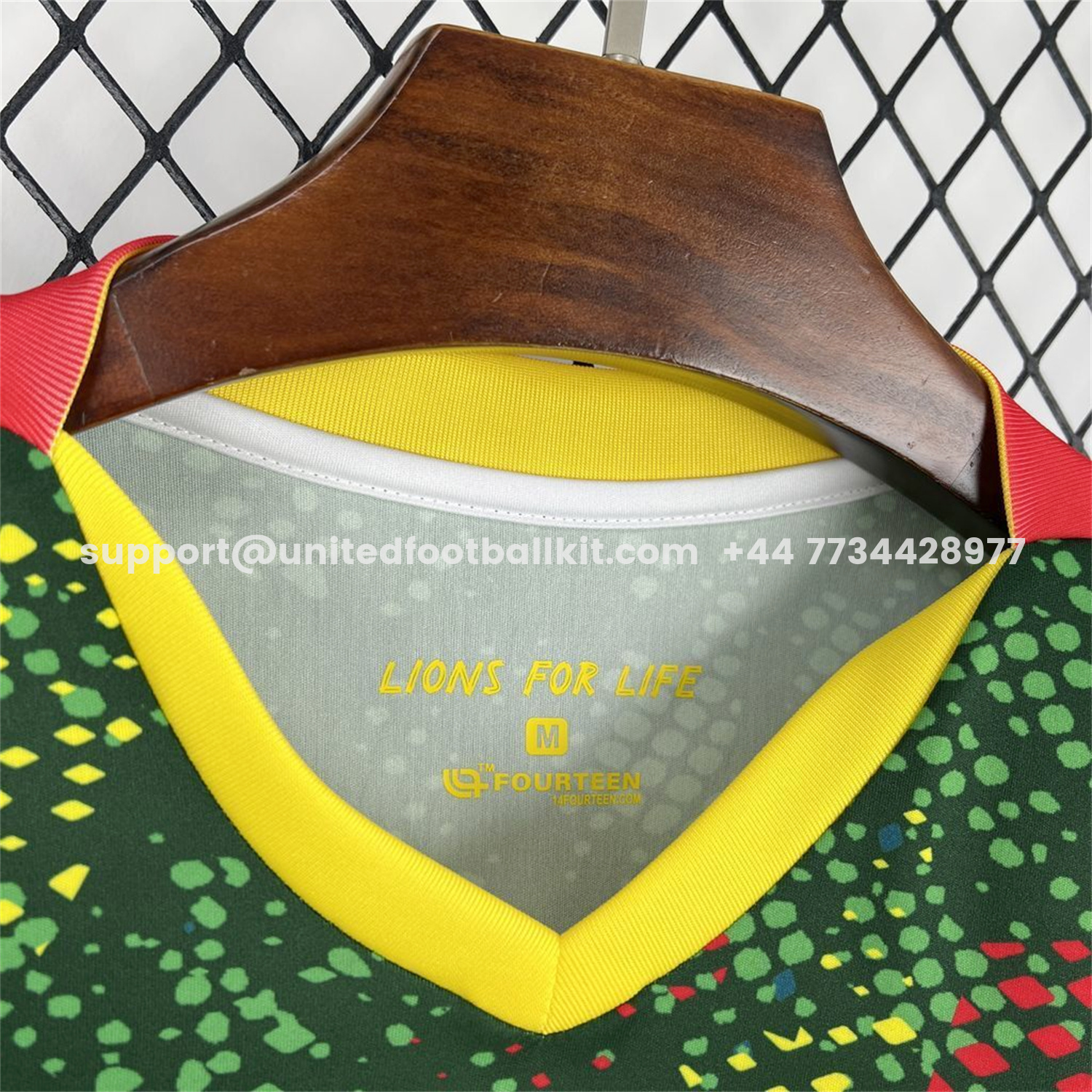 Unitedfootballkit.com | Cameroon 2026 Home Green Jersey - Fans Version -Customize Name, Number and Patch | Worldwide Shipping