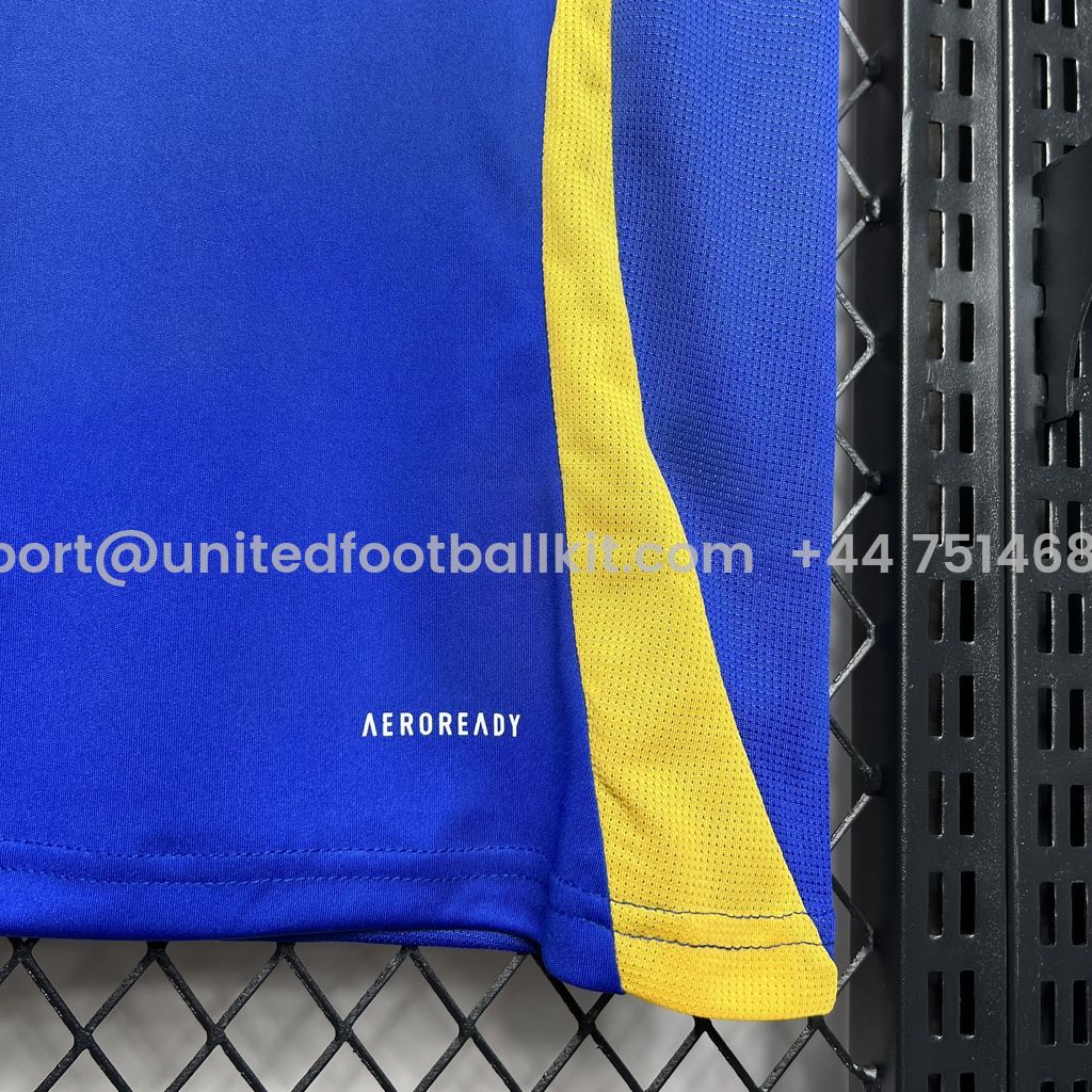 Unitedfootballkit.com | Boca Juniors 24-25 Home Stadium Jersey - Fans Version -Customize Name, Number and Patch | Worldwide Shipping