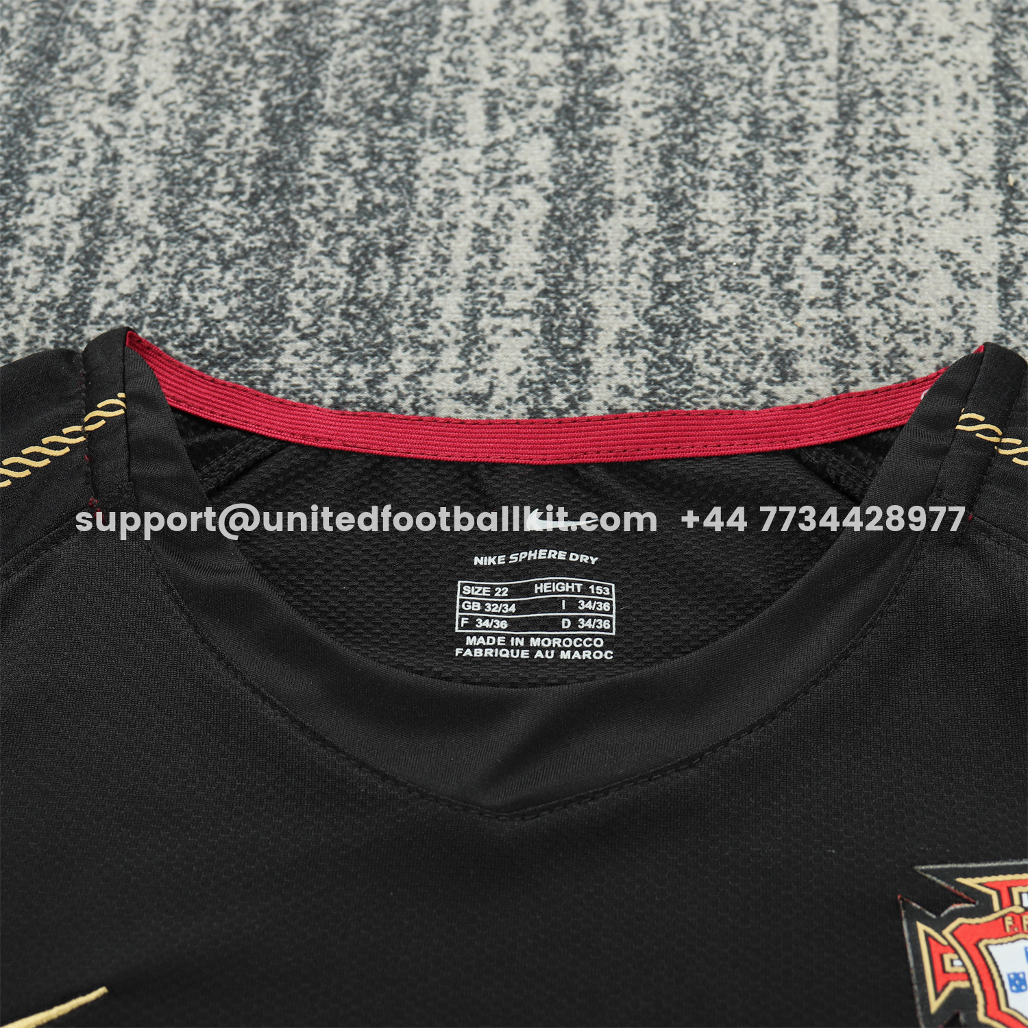 Unitedfootballkit.com | Retro Portugal 2006 Away Kids Kit -Customize Name, Number and Patch | Worldwide Shipping