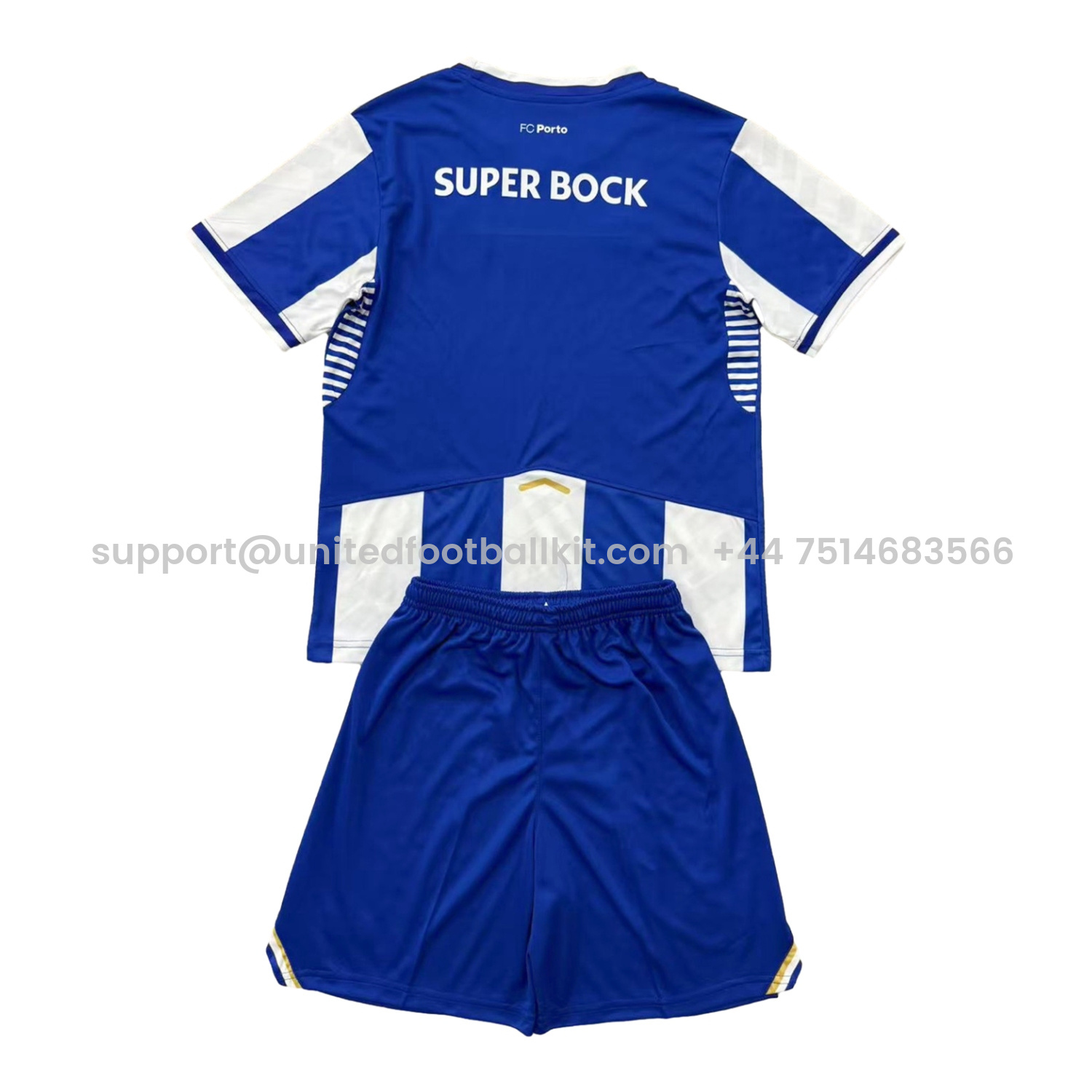 Unitedfootballkit.com | Porto 25-26 Home Men's Adult Jersey Set - Fans Version -Customize Name, Number and Patch | Worldwide Shipping