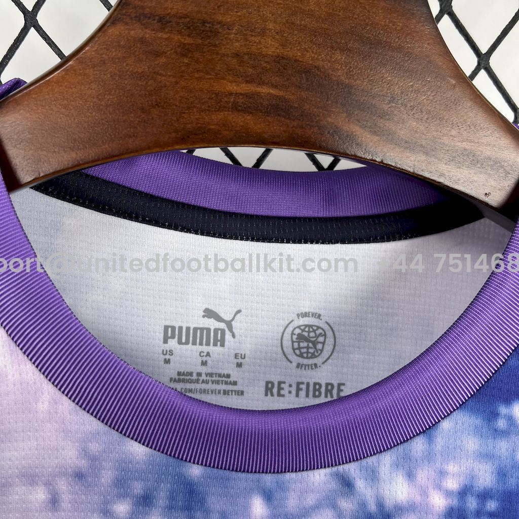 Unitedfootballkit.com | Manchester City 24-25 Purple Fan-designed Special Edition Jersey - Fans Version -Customize Name, Number and Patch | Worldwide Shipping