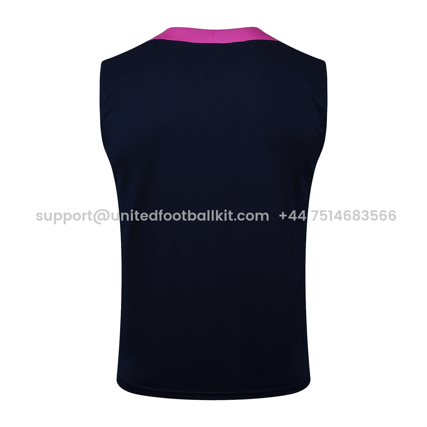 Unitedfootballkit.com | Barcelona 25-26 Vest Training Set - Deep Blue Black Vest and Shorts -Customize Name, Number and Patch | Worldwide Shipping