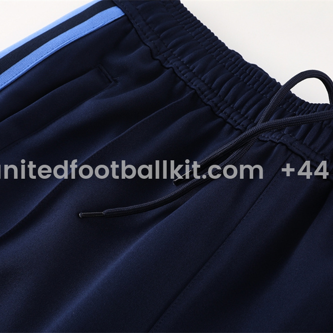 Unitedfootballkit.com | Colombia 2024 100th Anniversary 24-25 Jacket Training Tracksuit - Deep Blue -Customize Name, Number and Patch | Worldwide Shipping