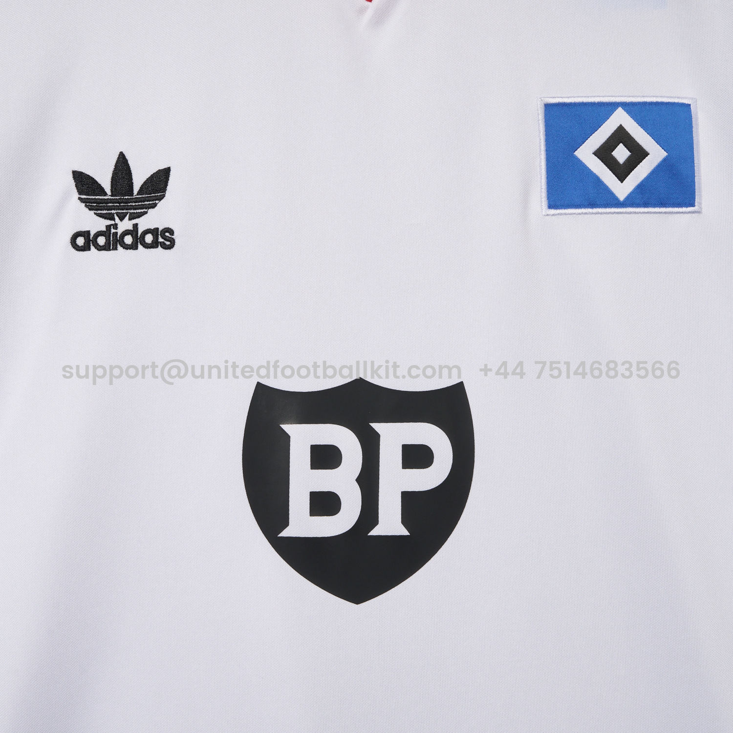 Unitedfootballkit.com | Retro Hamburger SV 1980-81 Home Jersey -Customize Name, Number and Patch | Worldwide Shipping