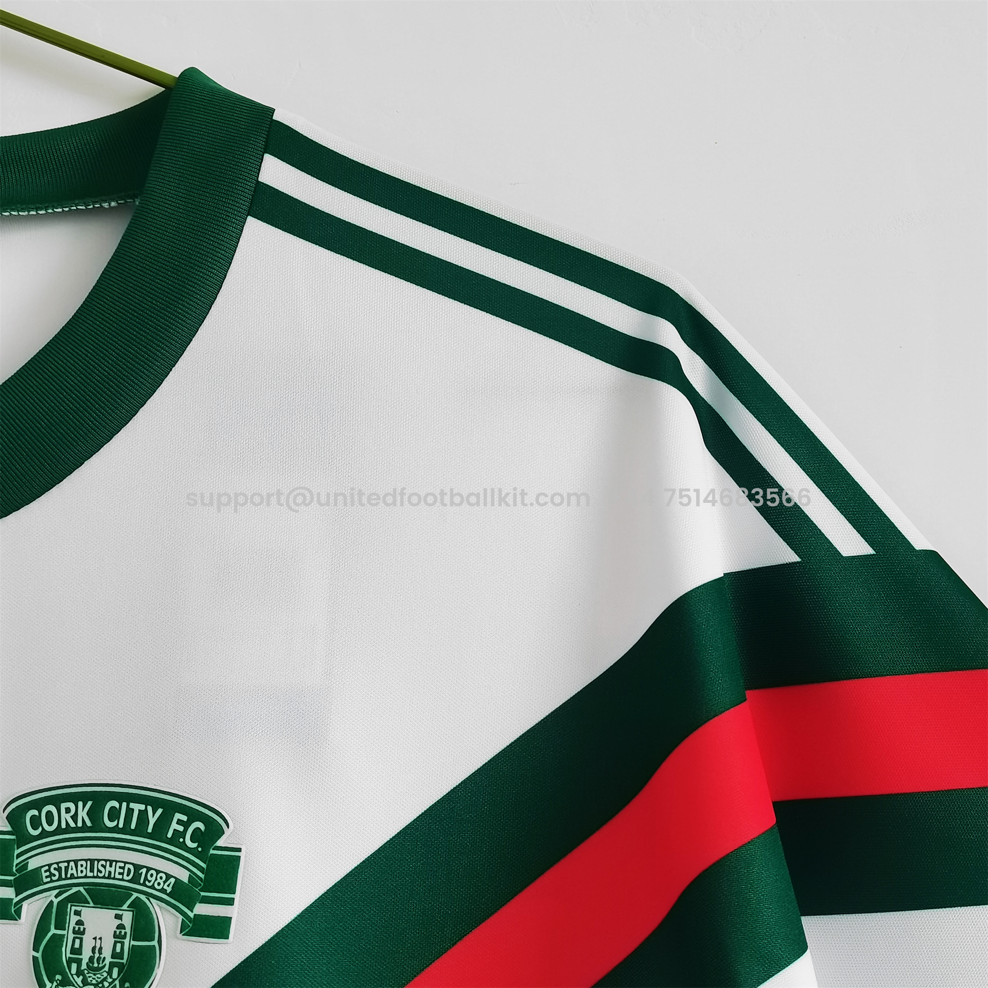 Unitedfootballkit.com | Retro Cork City 1989-91 Home Jersey -Customize Name, Number and Patch | Worldwide Shipping