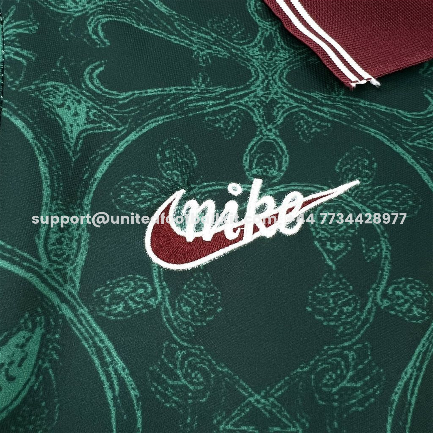 Unitedfootballkit.com | Portugal 2026 Green Special Polo Jersey - Fans Version -Customize Name, Number and Patch | Worldwide Shipping