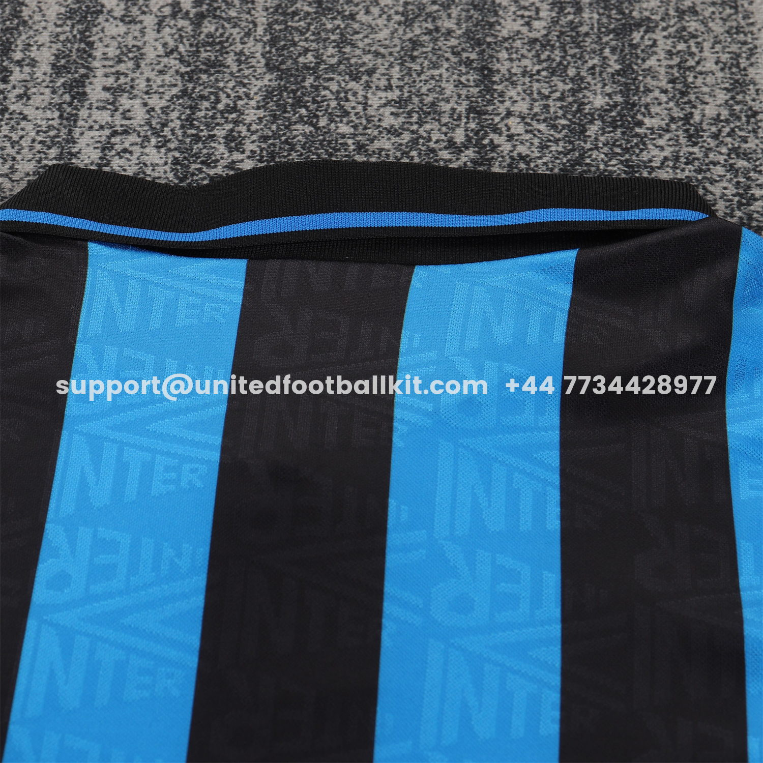 Unitedfootballkit.com | Retro Inter Milan 1992-94 Home Kids Kit -Customize Name, Number and Patch | Worldwide Shipping