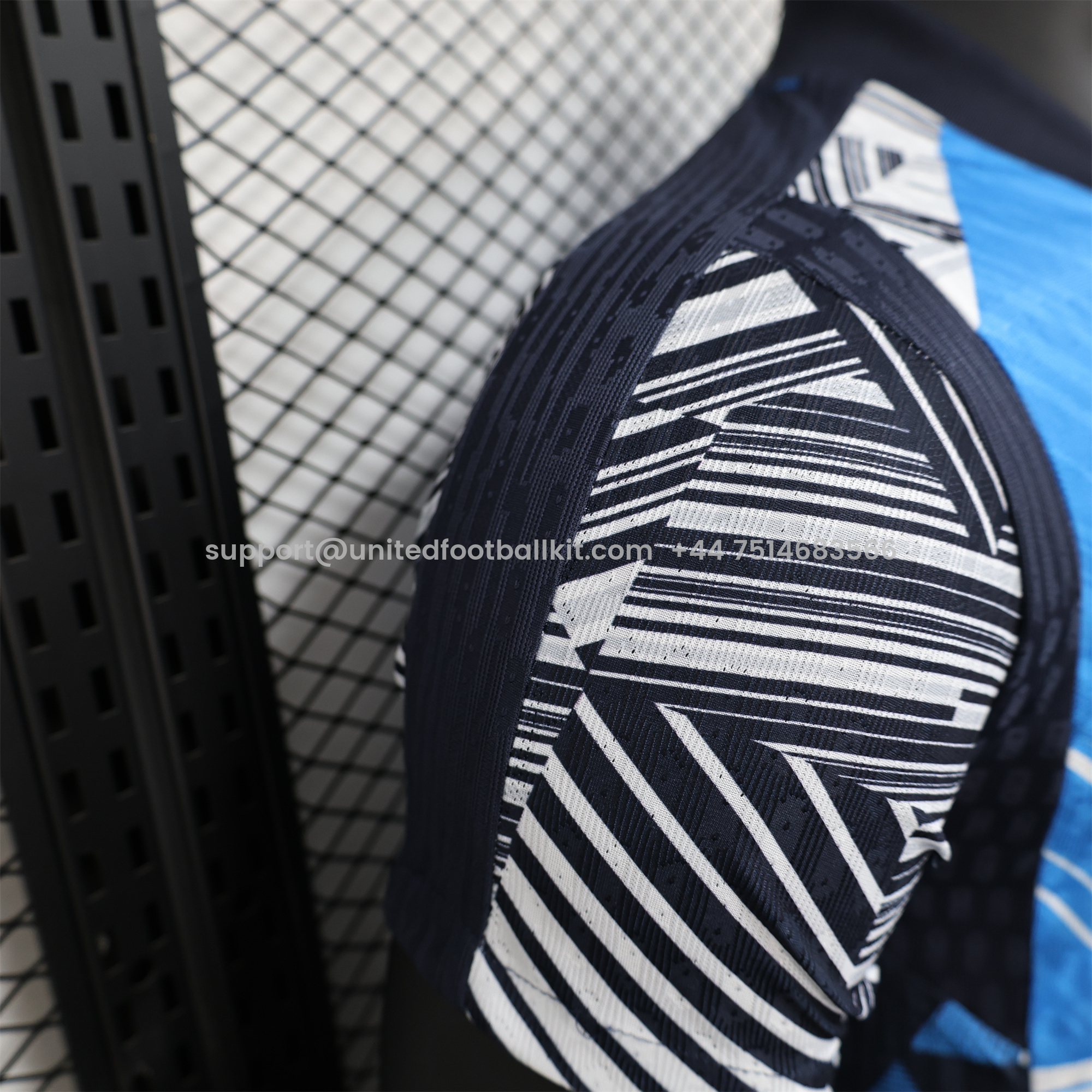 Unitedfootballkit.com | Napoli 24-25 Pre-Match Training Jersey - Player Version -Customize Name, Number and Patch | Worldwide Shipping