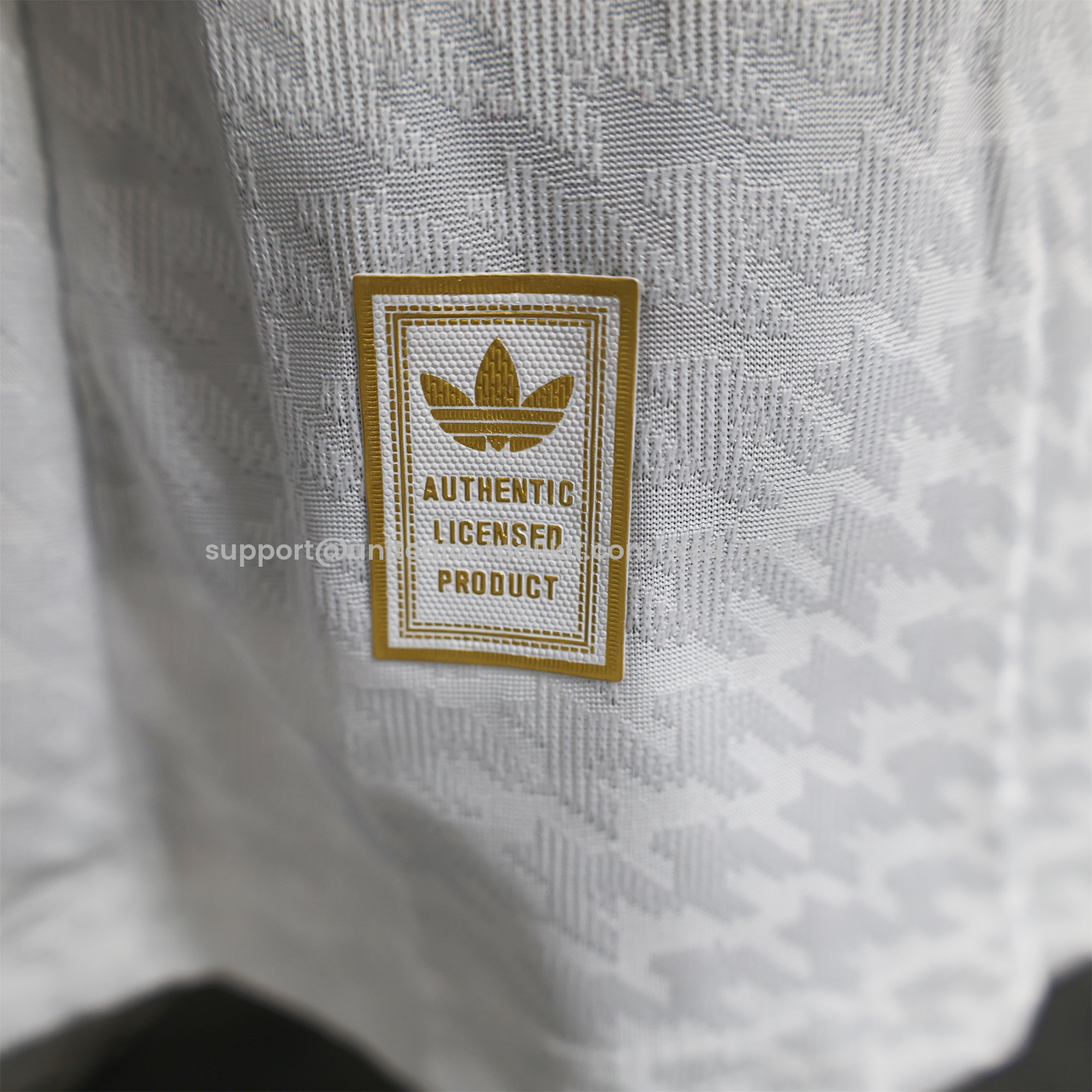 Unitedfootballkit.com | Real Madrid 24-25 Originals White POLO Jersey - Player Version -Customize Name, Number and Patch | Worldwide Shipping