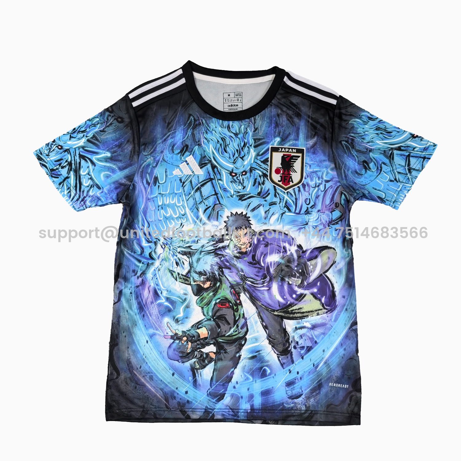 Unitedfootballkit.com | Japan 25-26 Uchiha Obito and Kakashi Susanoo Jersey - Fans Version -Customize Name, Number and Patch | Worldwide Shipping