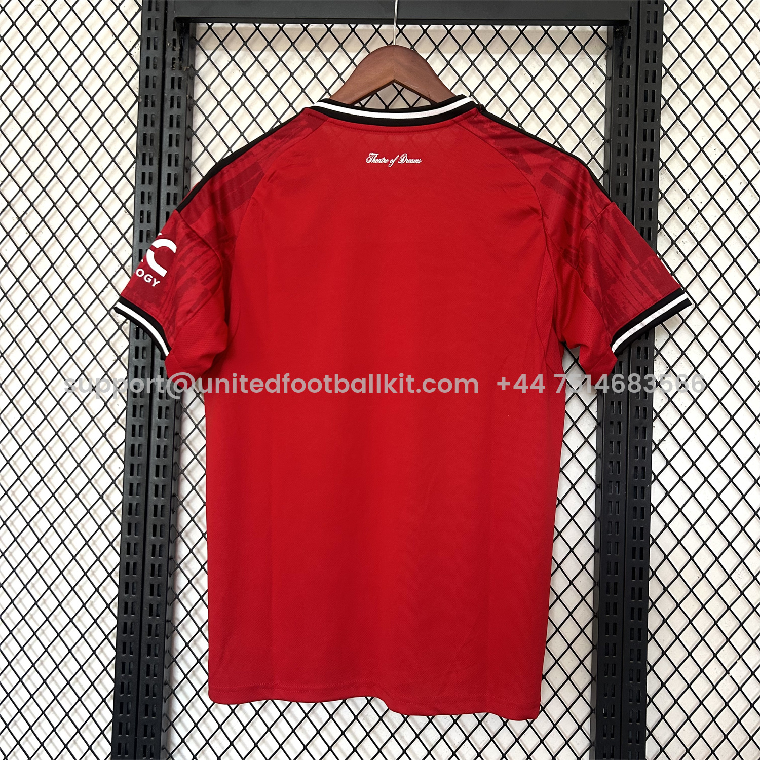 Unitedfootballkit.com | Manchester United 25-26 Home (New Leaked Version) Jersey - Fans Version -Customize Name, Number and Patch | Worldwide Shipping