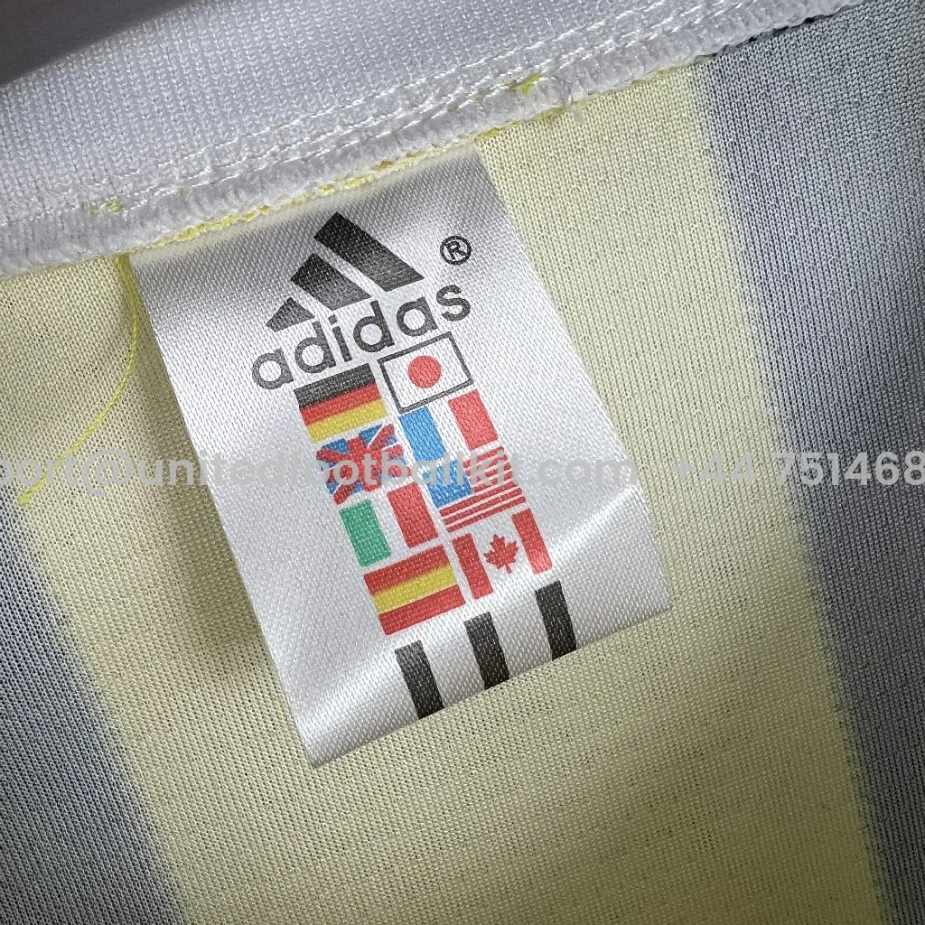 Unitedfootballkit.com | Retro Real Zaragoza 1996-97 Away Jersey -Customize Name, Number and Patch | Worldwide Shipping