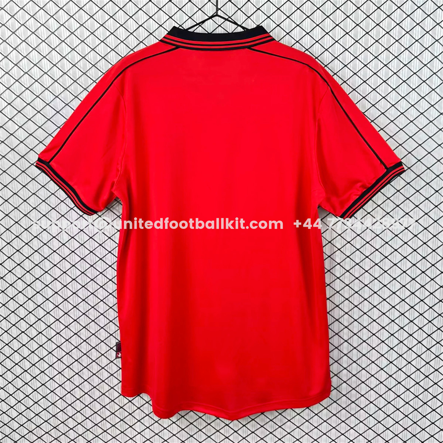 Unitedfootballkit.com | Retro Osasuna 1998-99 Home Jersey -Customize Name, Number and Patch | Worldwide Shipping