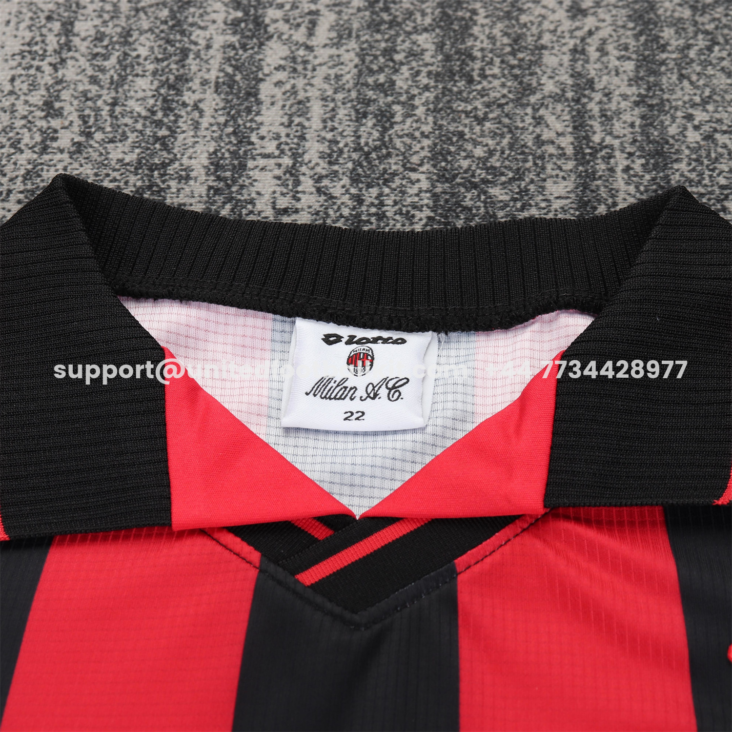 Unitedfootballkit.com | Retro AC Milan 1997-98 Home Kids Kit -Customize Name, Number and Patch | Worldwide Shipping