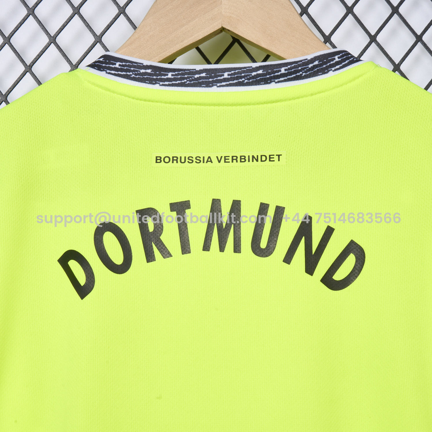 Unitedfootballkit.com | Dortmund 24-25 Yellow Alert Special Edition Kids Kit -Customize Name, Number and Patch | Worldwide Shipping