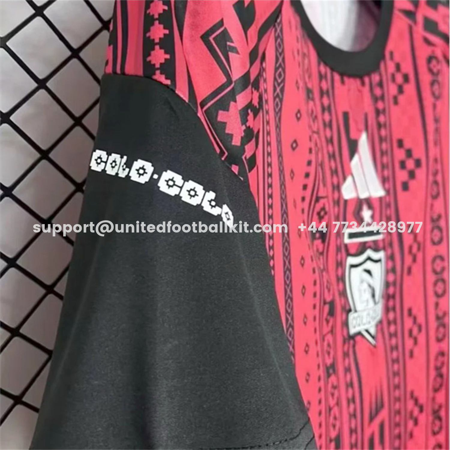 Unitedfootballkit.com | Colo Colo 25-26 Red Pre-Match Jersey - Fans Version -Customize Name, Number and Patch | Worldwide Shipping