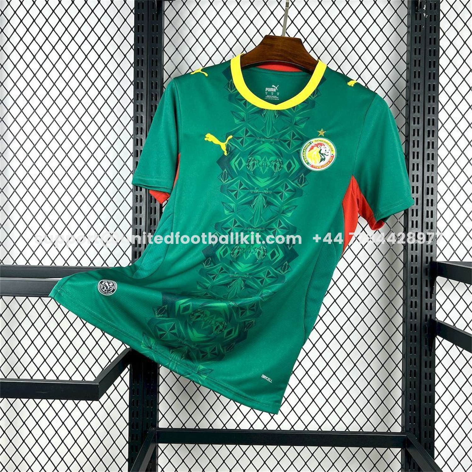 Unitedfootballkit.com | Senegal 2026 Away Green Jersey - Fans Version -Customize Name, Number and Patch | Worldwide Shipping