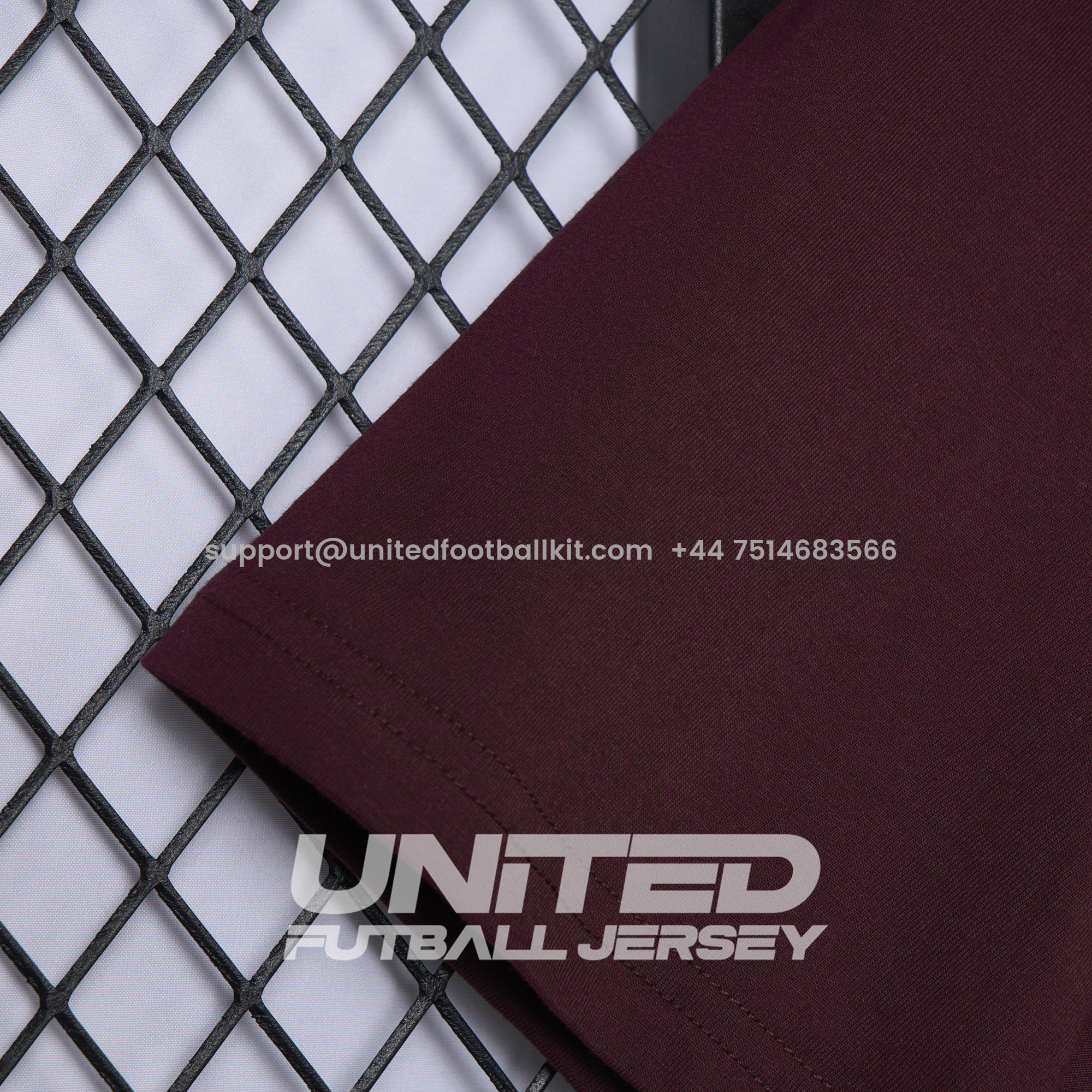 Unitedfootballkit.com | Barcelona 24-25 Red Big LOGO T-Shirt -Customize Name, Number and Patch | Worldwide Shipping