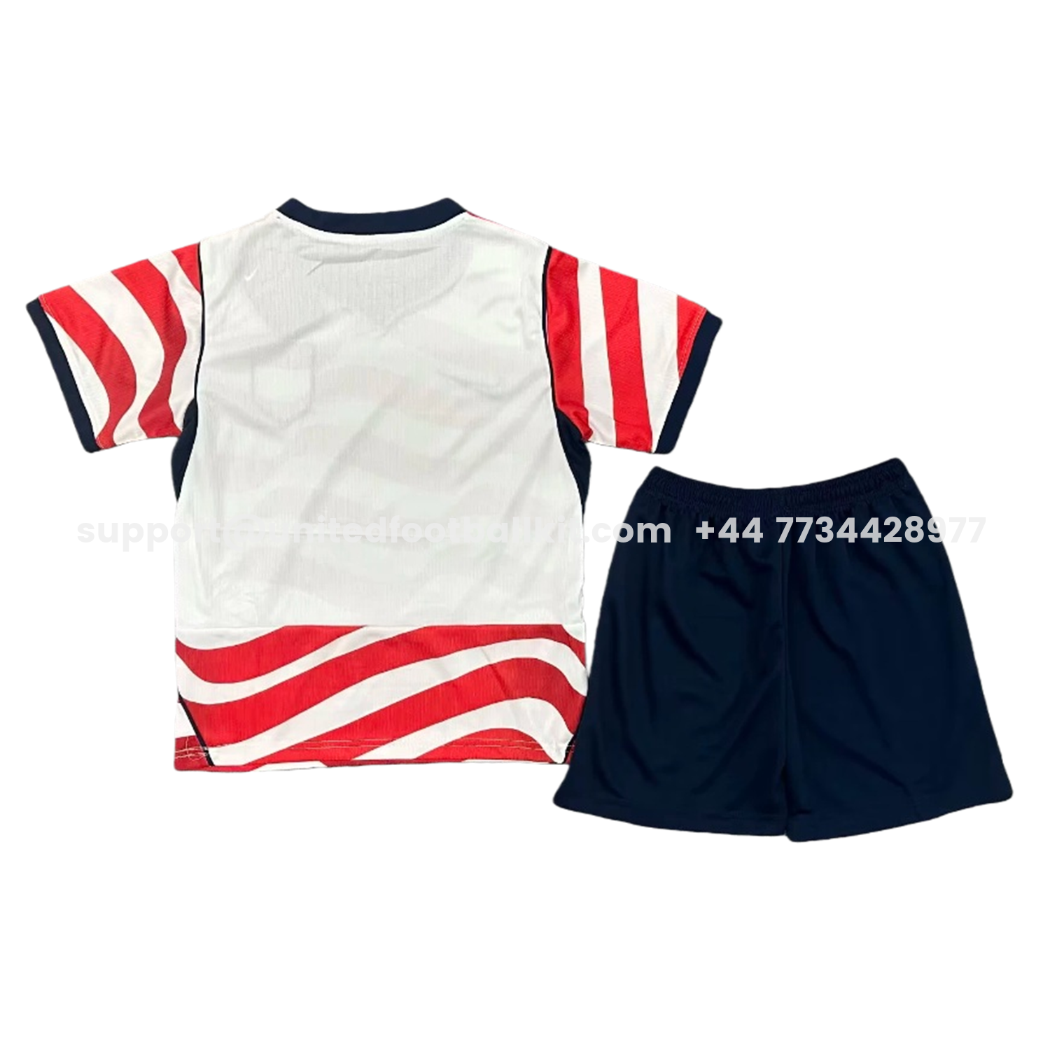 Unitedfootballkit.com | 【Back Blank】United States USA 2026 Home Kids Kit -Customize Name, Number and Patch | Worldwide Shipping