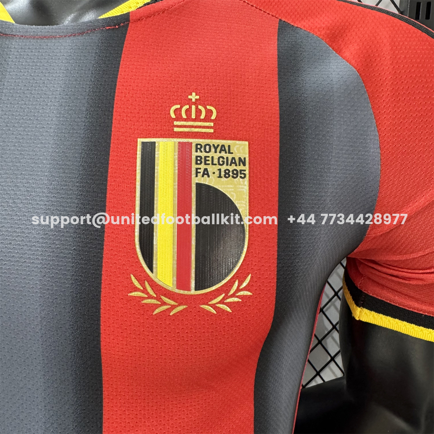 Unitedfootballkit.com | Belgium 2026 Red And Black Special Jersey - Player Version -Customize Name, Number and Patch | Worldwide Shipping